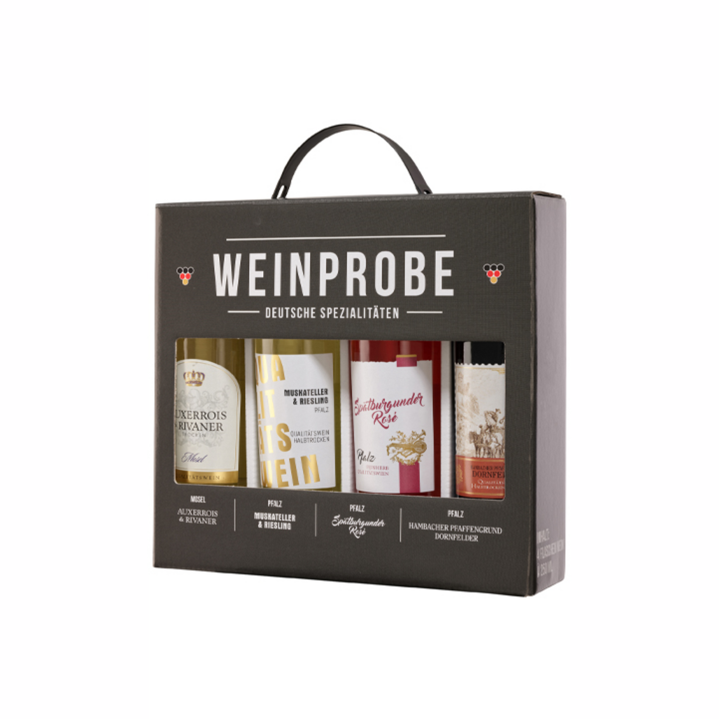 Moselland Deutsche Spezialitäten 4x0,25l