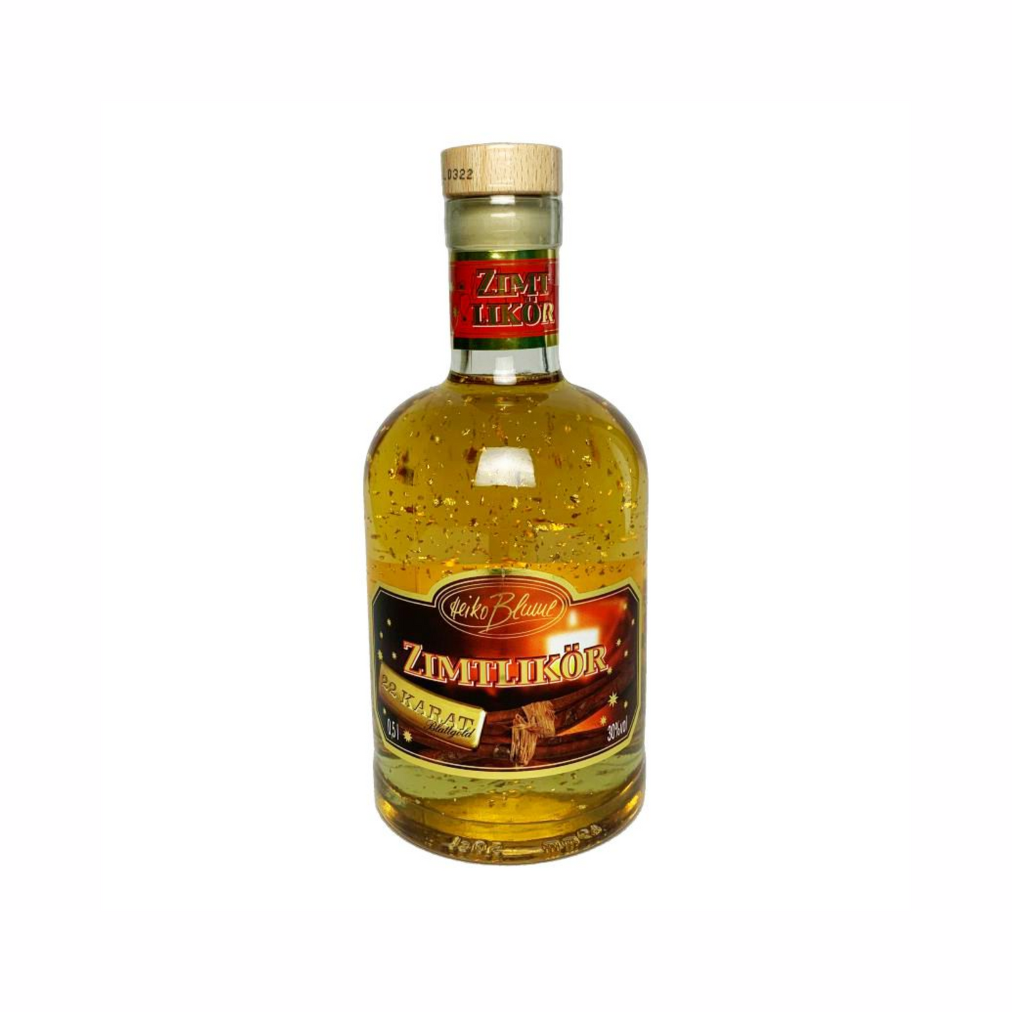 Heiko Blume Zimtlikör mit Blattgold 30% 0,5l