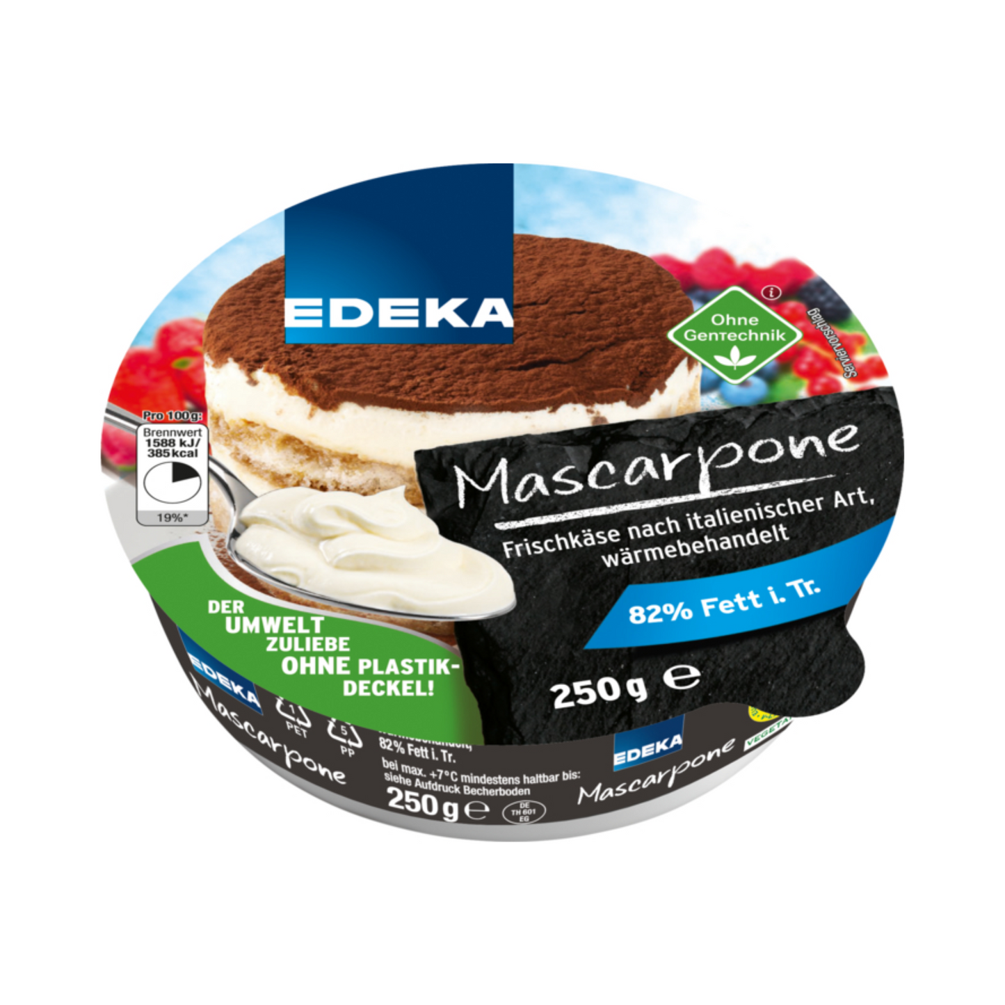 EDEKA Herzstücke Mascarpone 82% 250g VLOG