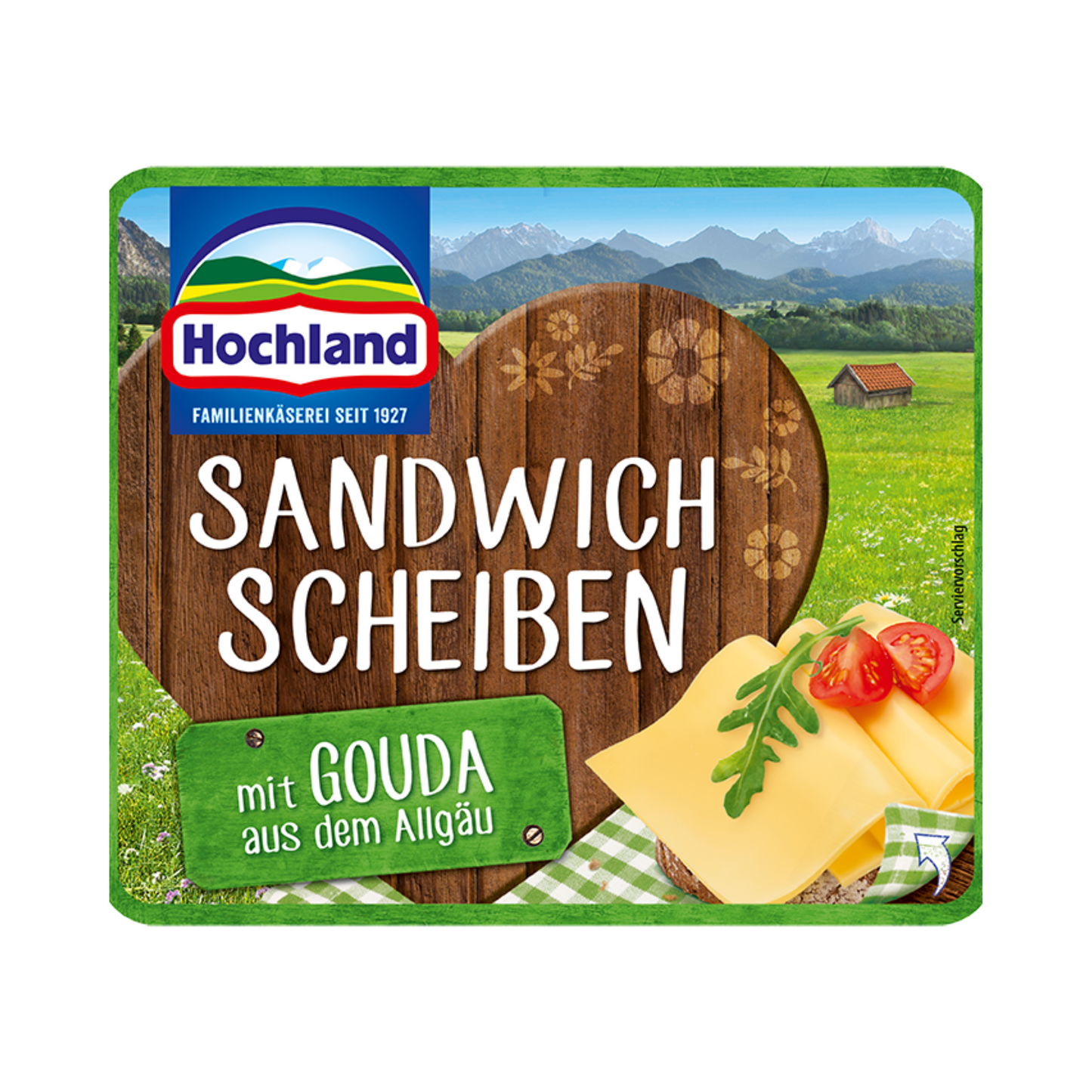 Hochland Sandwich Scheiben Gouda 45% Vollfettstufe 150g