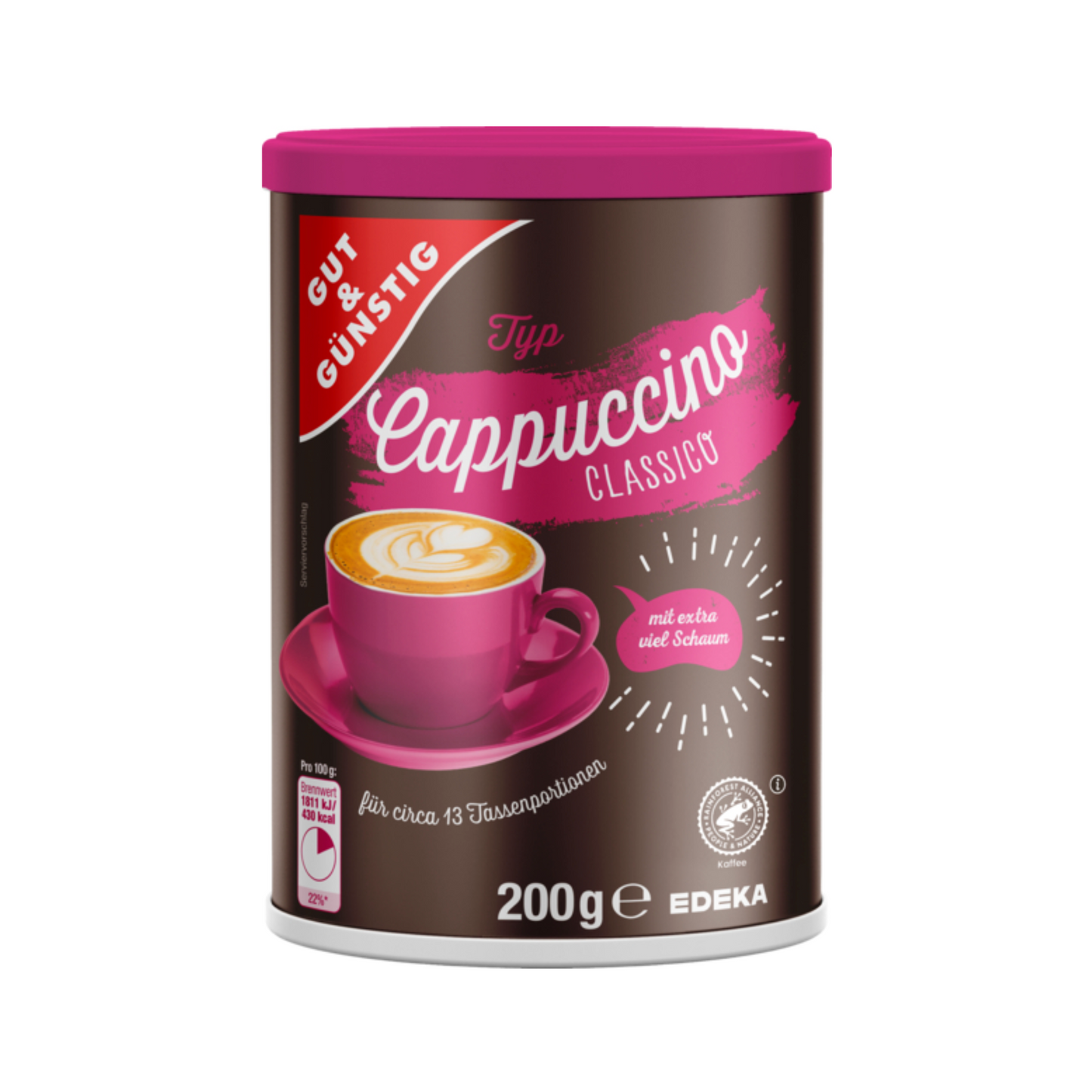 GUT&GÜNSTIG Cappuccino classico 200g