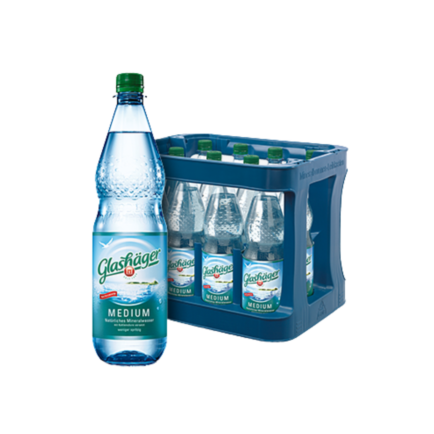 Glashäger Medium 12 x 1L MW PET