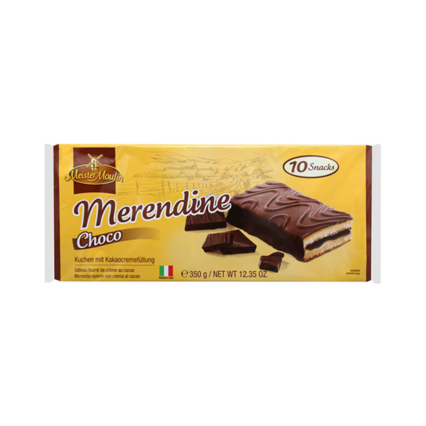 Meister Moulin Kuchenschnitten Schoko 350g