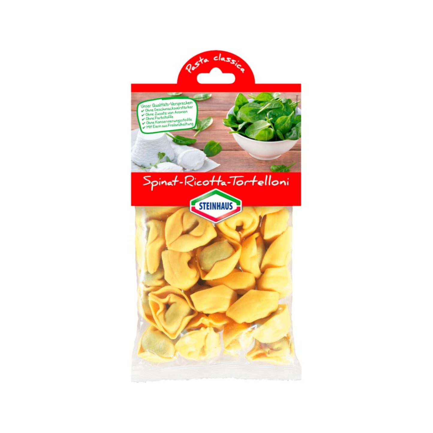 Steinhaus Spinat Ricotta Tortelloni 500g