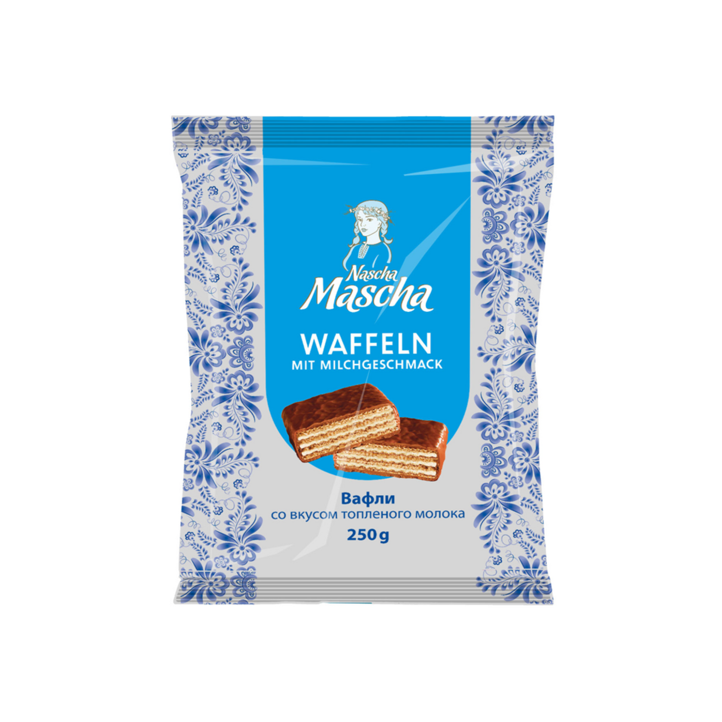 Nascha Mascha Waffelschnitten mit Milchgeschmack 250g