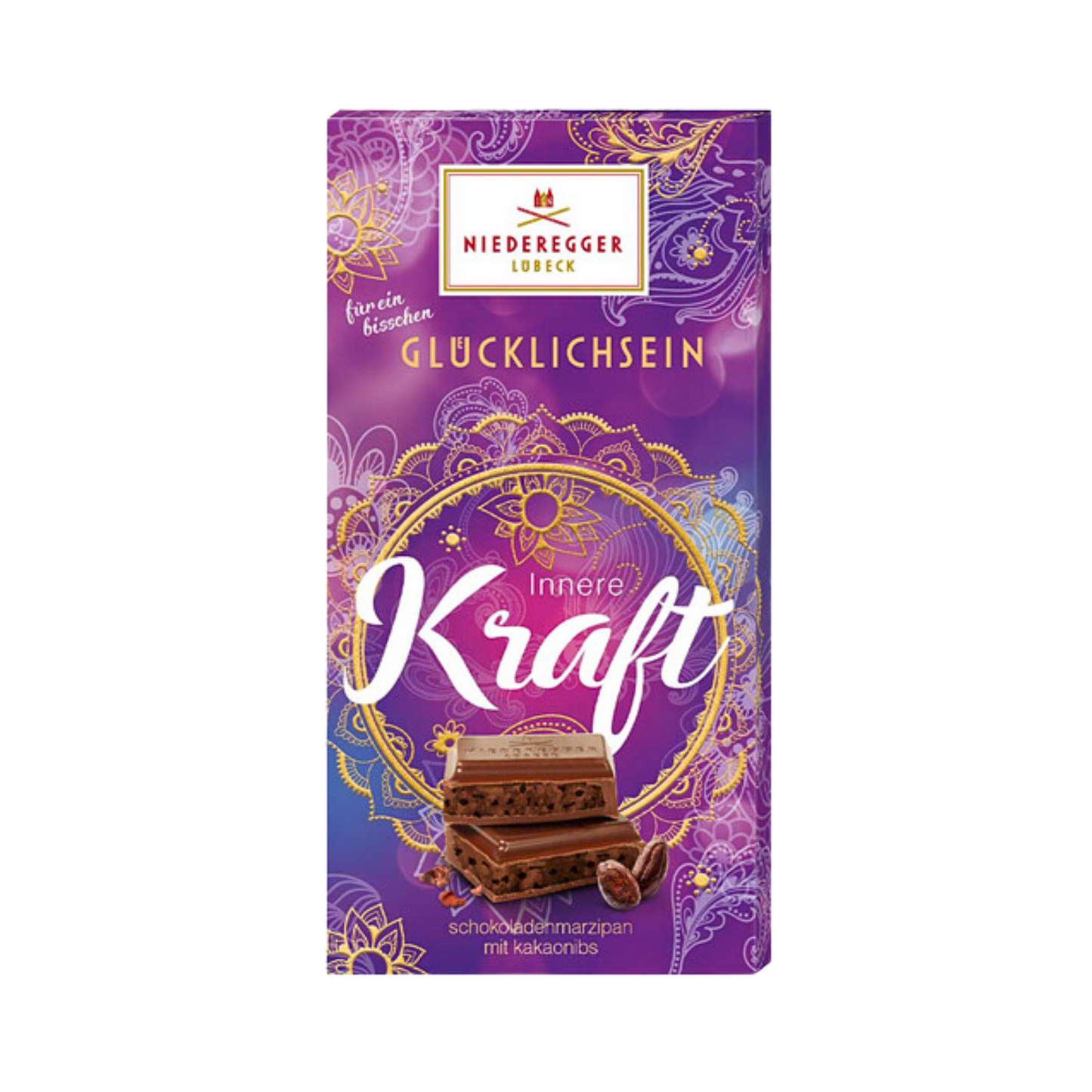 Niederegger Marzipan Tafel-Schokolade Glücklichsein Kraft 110g