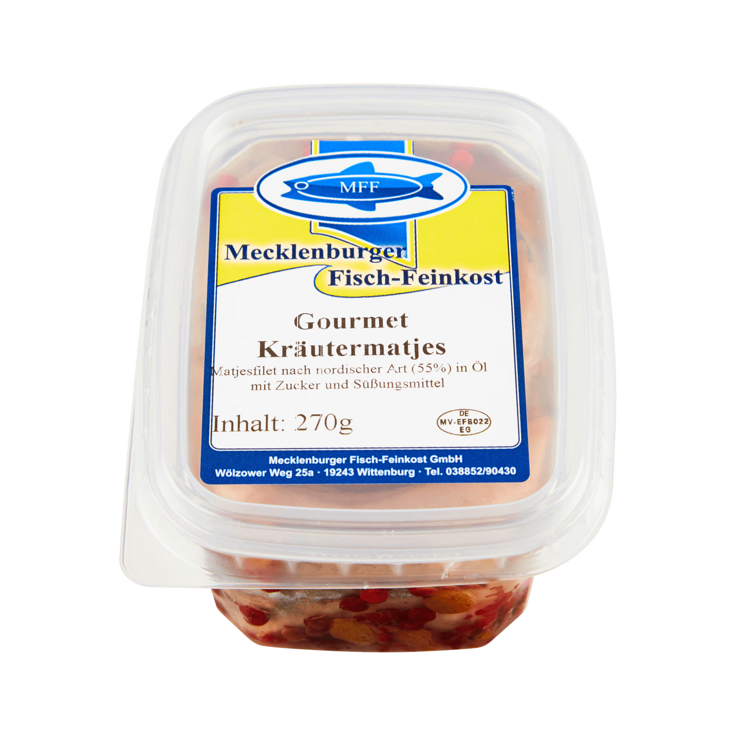 Mecklenburger Fisch Feinkost Gourmet Kräutermatjes 270g