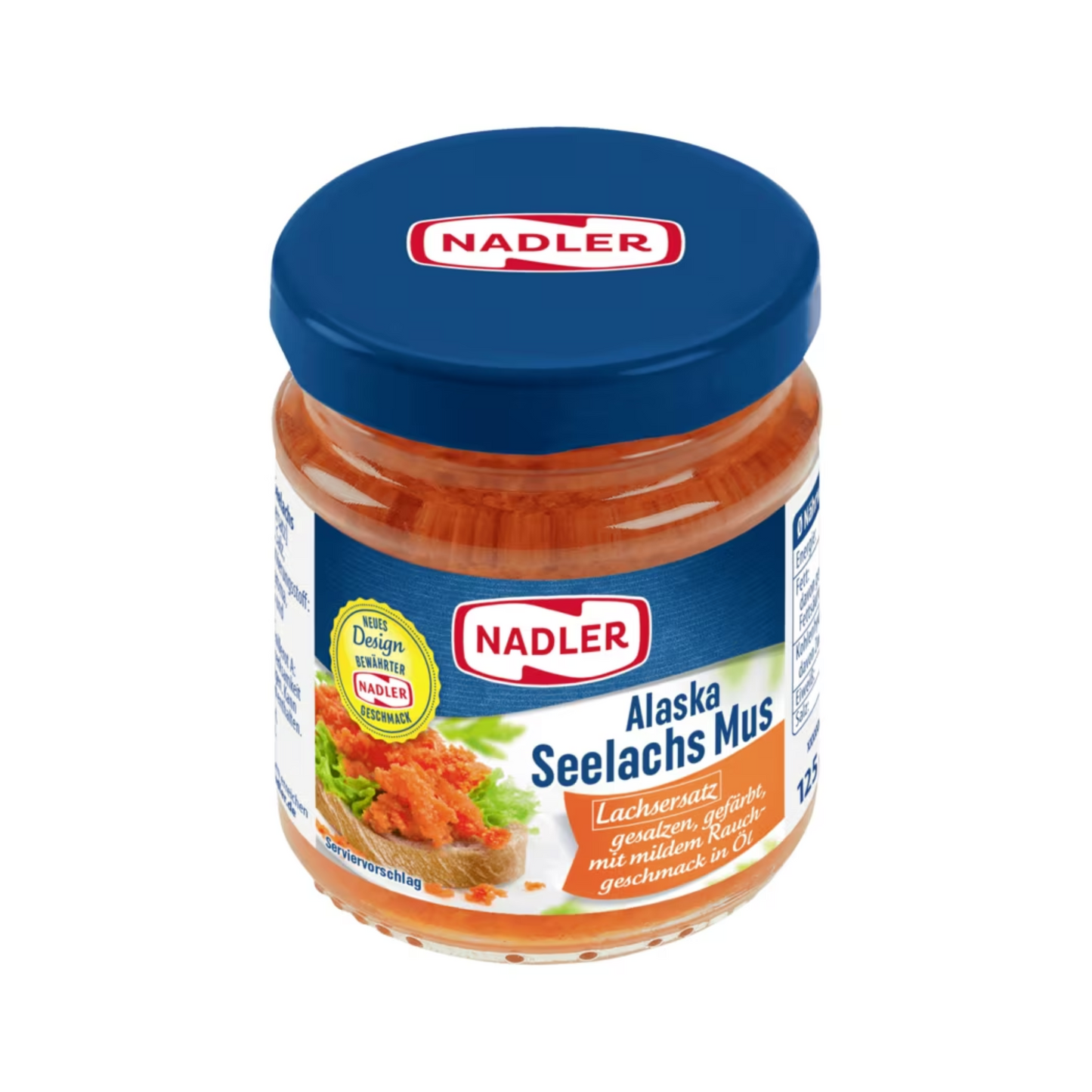 Nadler Alaska Seelachs Mus 125g