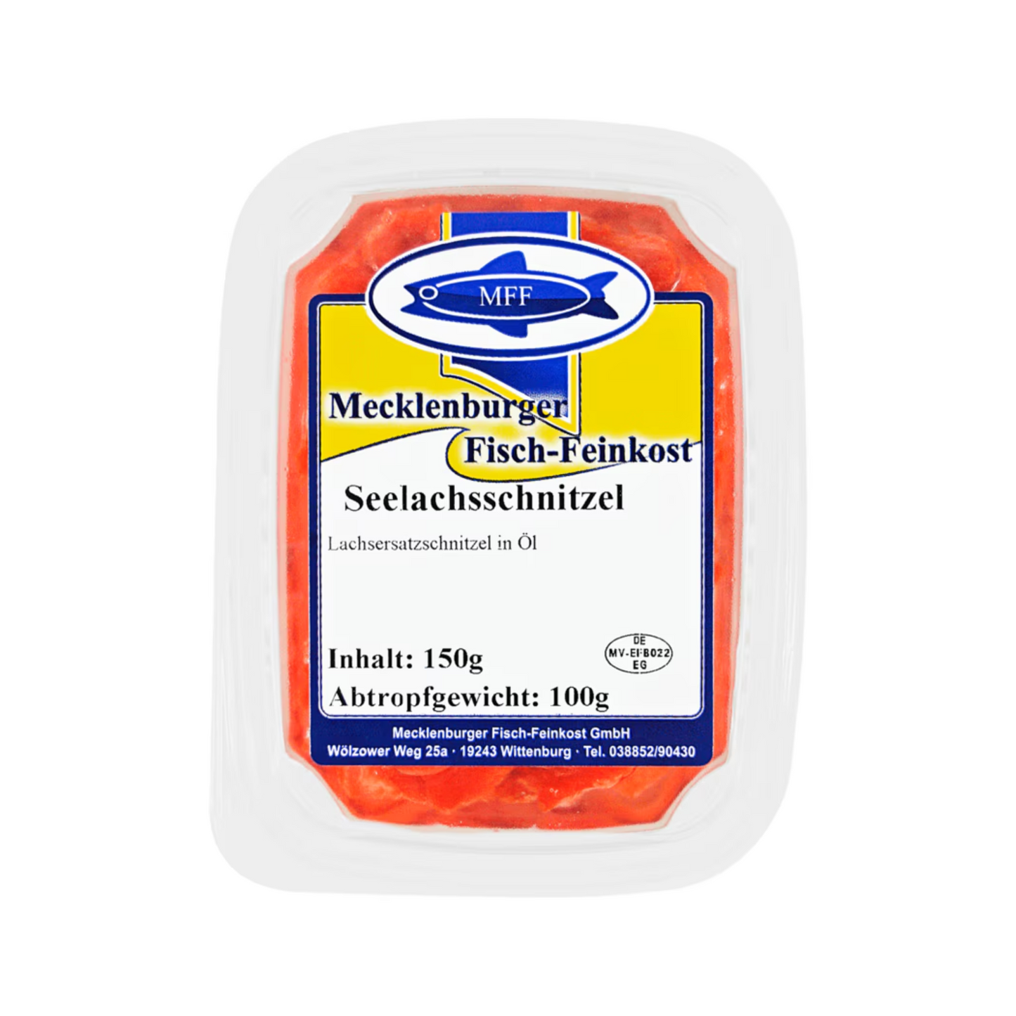 Mecklenburger Fisch Feinkost Seelachsschnitzel 150g