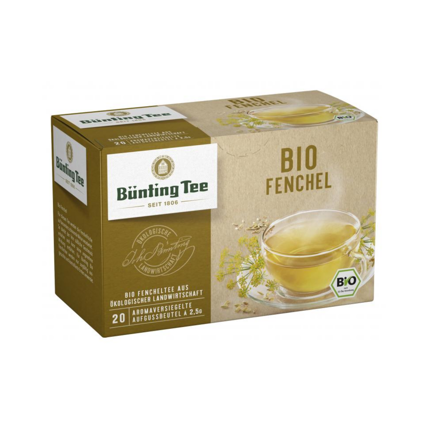 Bio Bünting Fenchel Tee 20ST 50g