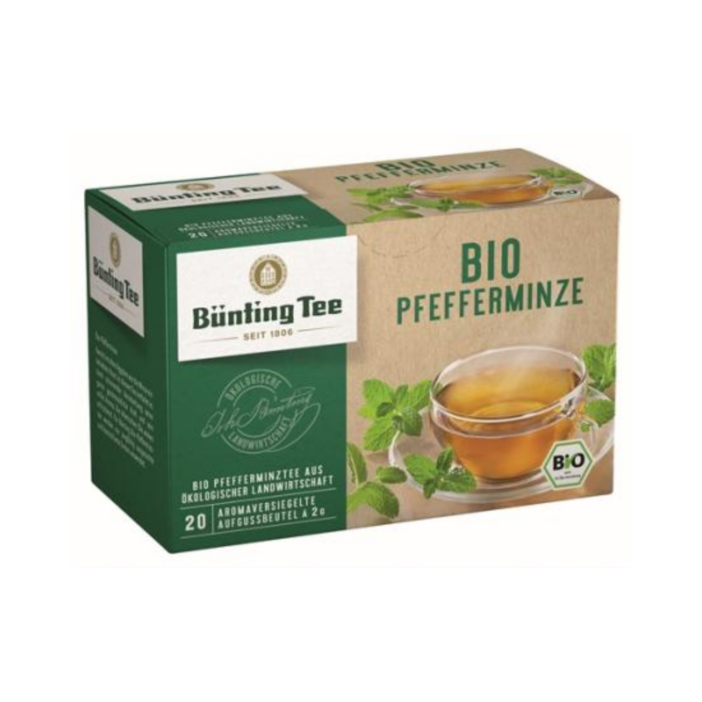 Bio Bünting Pfefferminztee 20ST 40g