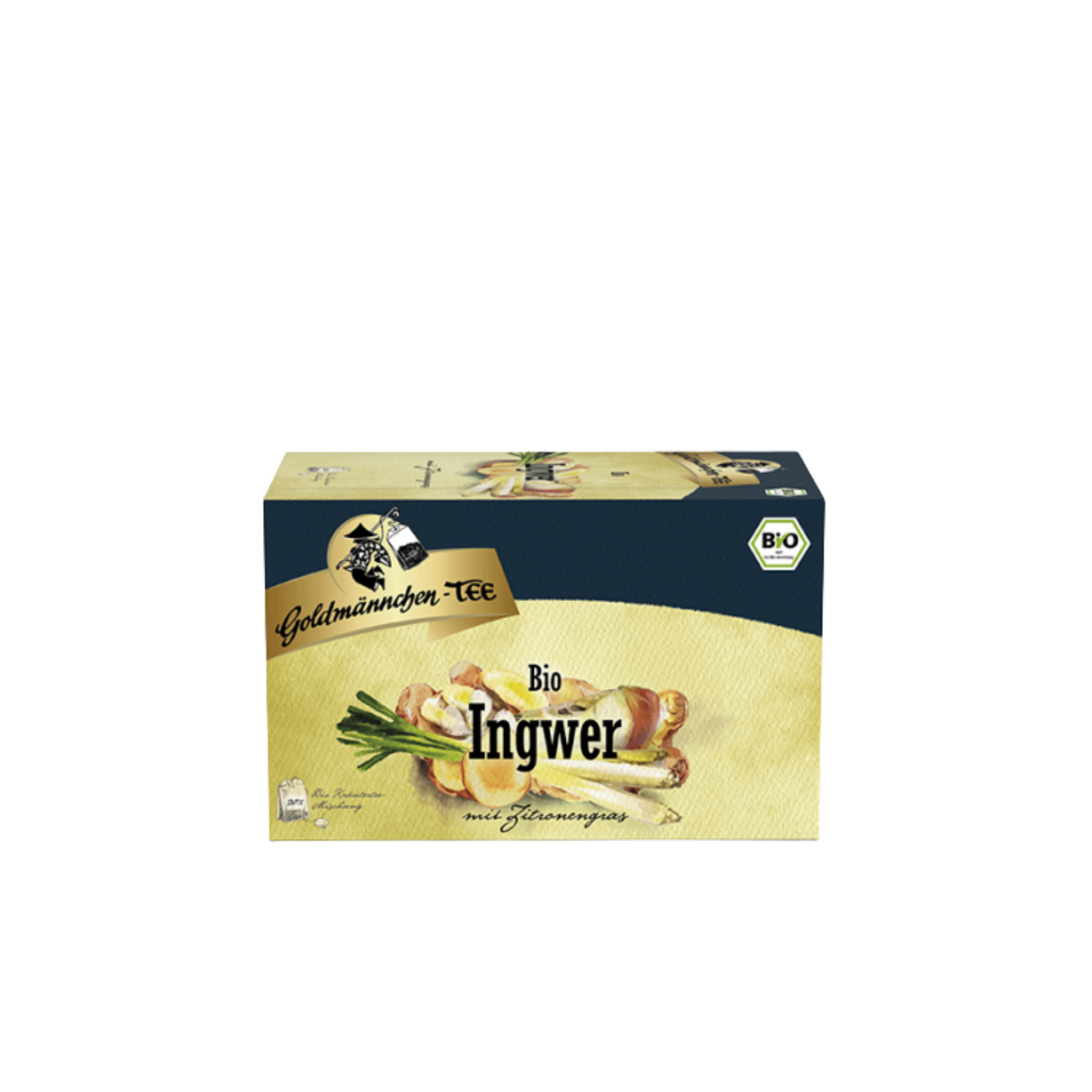 Bio Goldmännchen Ingwer mit Zitronengras 20ST 30g