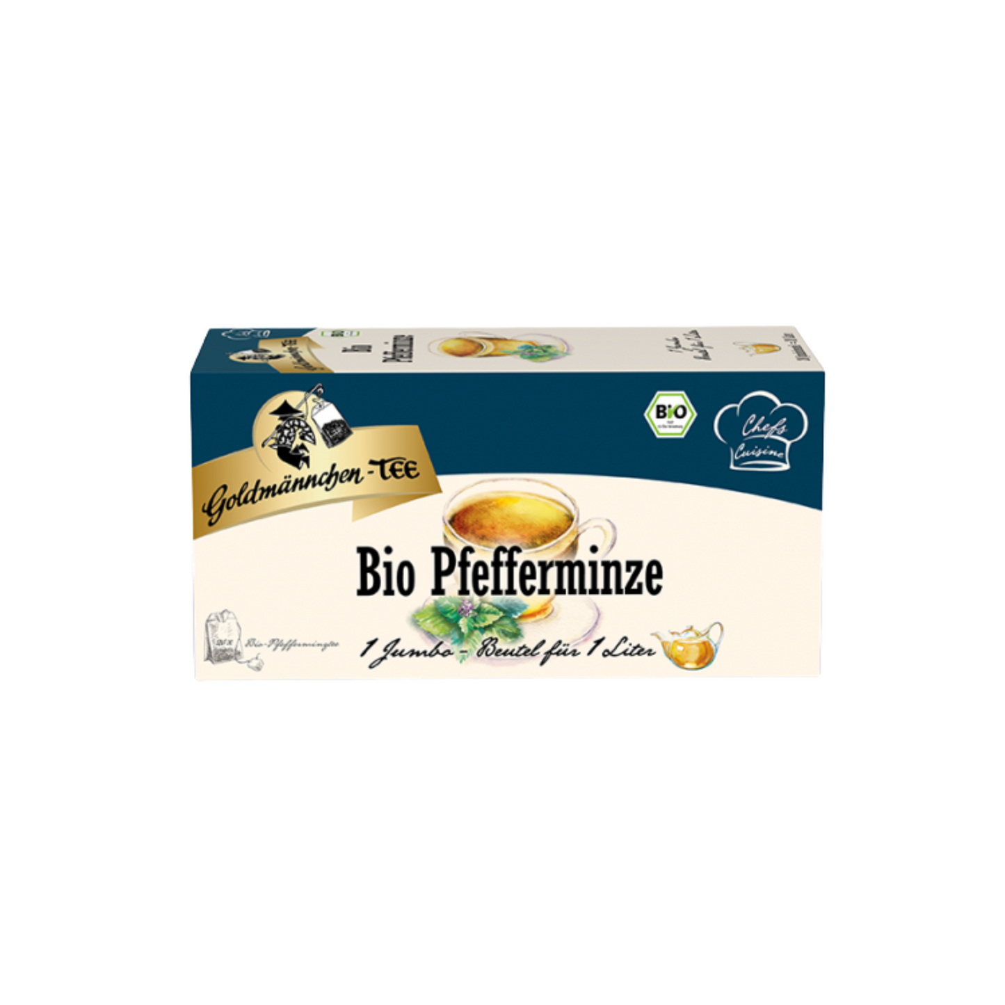 Bio Goldmännchen-Tee Pfefferminze 20ST 30g