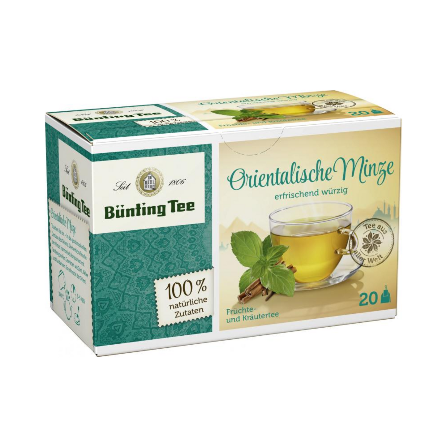 Bünting Tee Orientalische Minze 20ST 36g