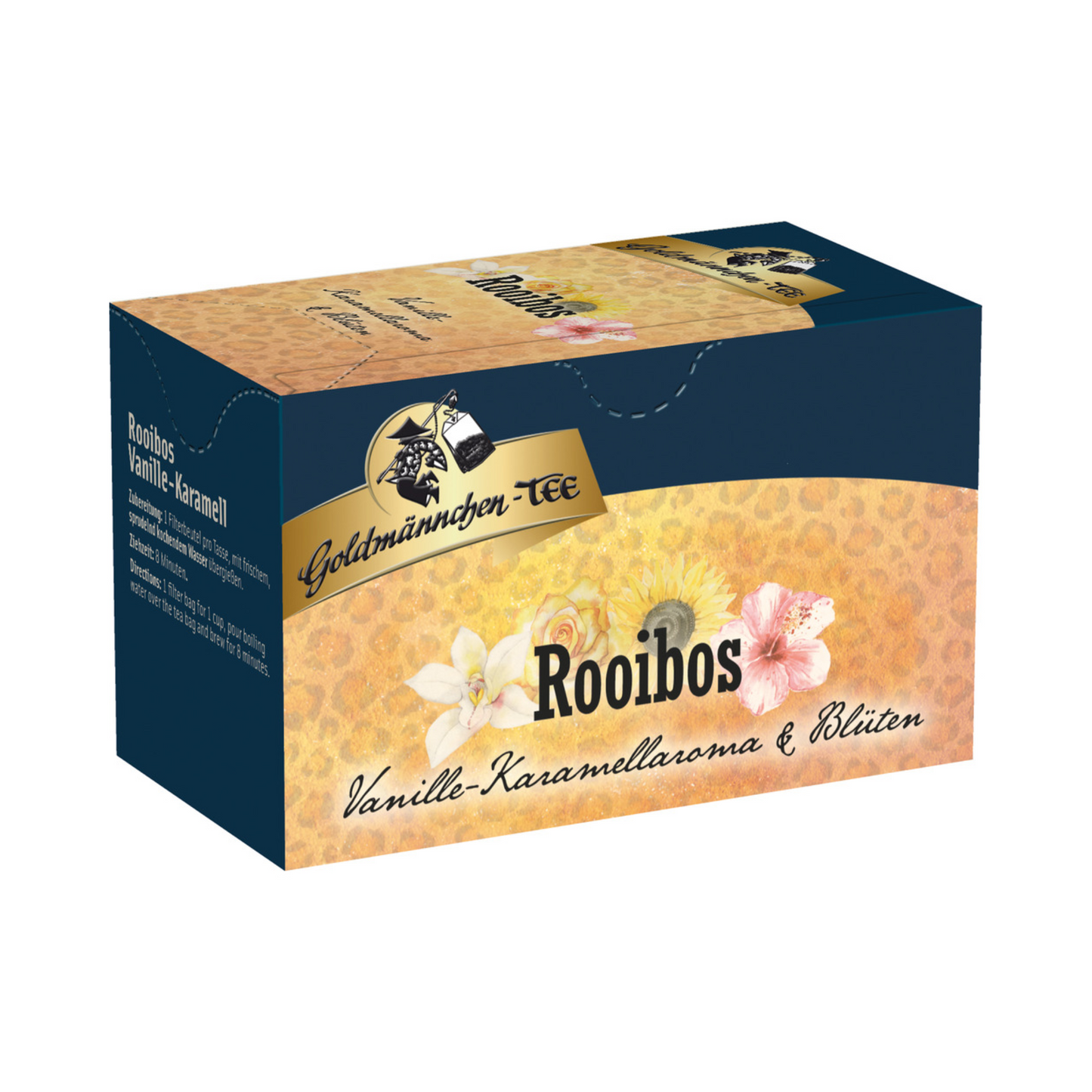 Goldmännchen Tee Rooibos Vanille-Karamell 20ST 36g