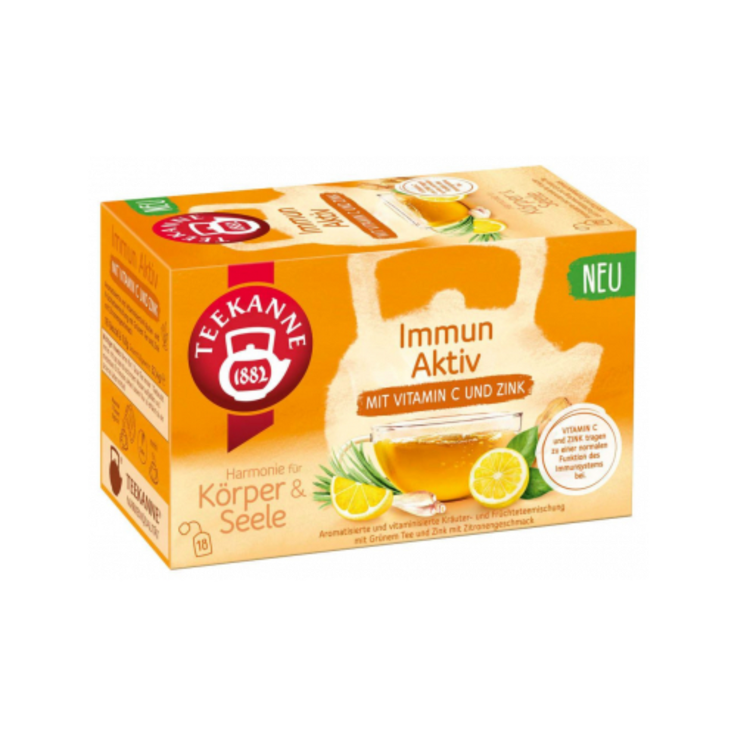 Teekanne Immun aktiv 18ST 32,4g