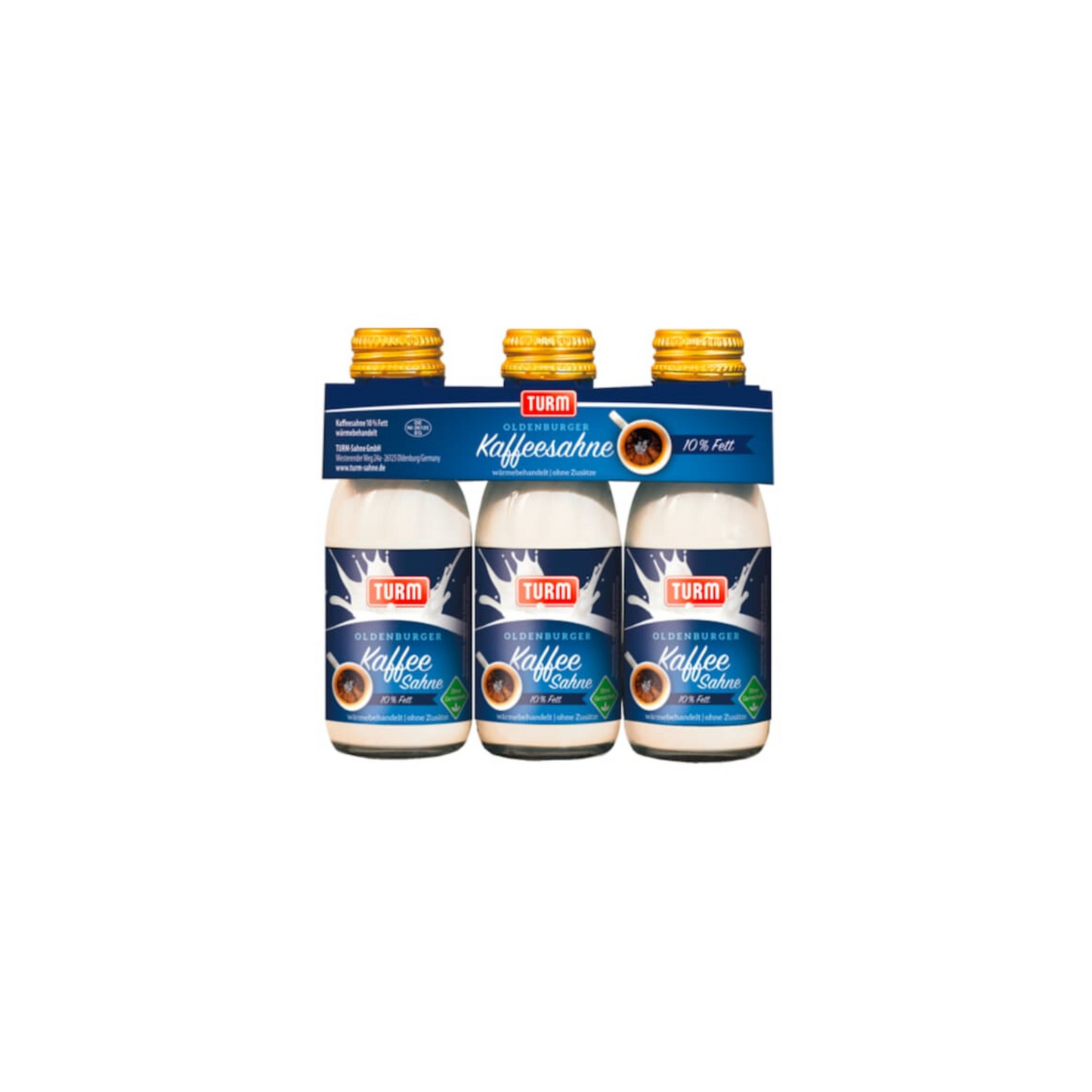 Turm Kaffeesahne 10% 3x100g