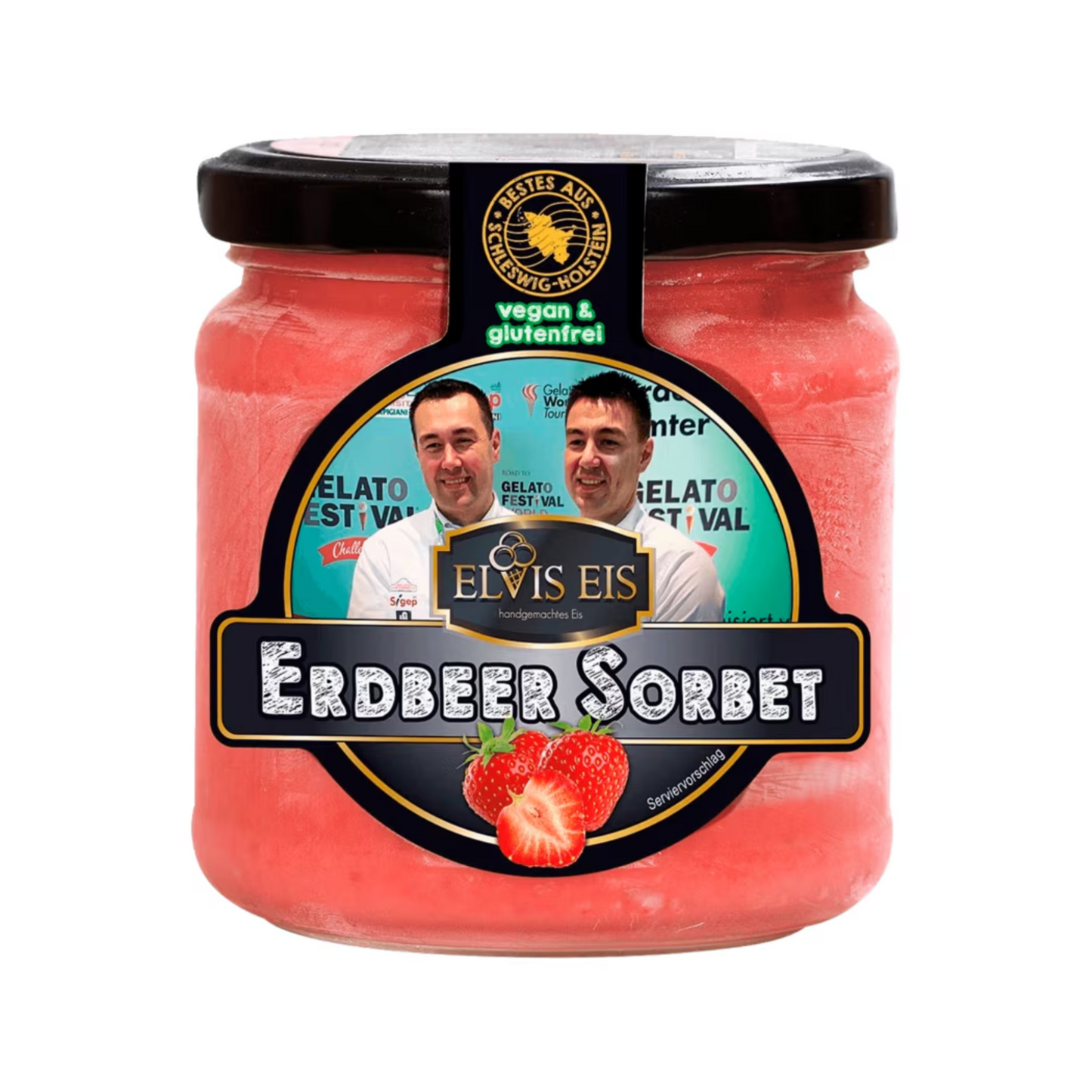 Elvis Eis Erdbeersorbet 400ml