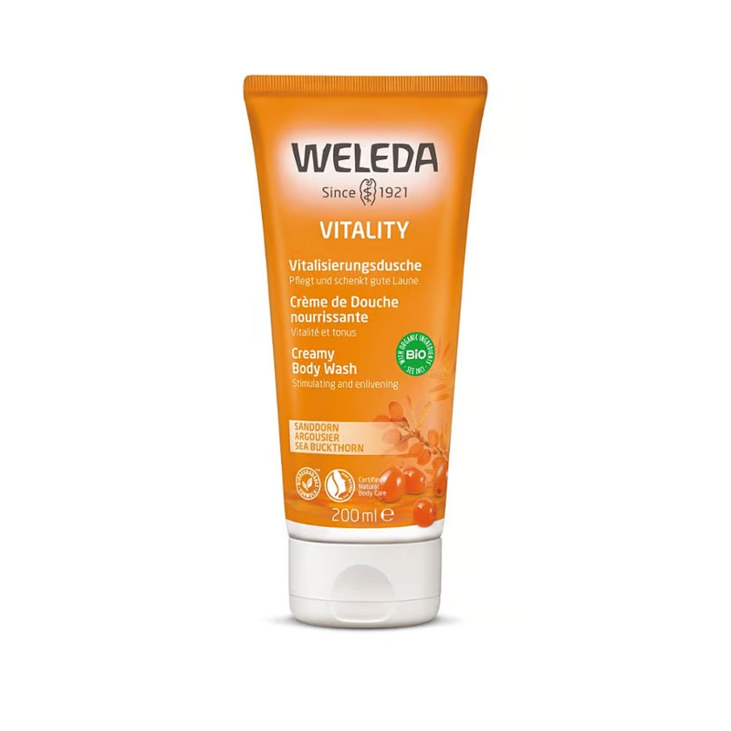 Weleda Vitality vitalisierungsdusche Sanddorn 200ml