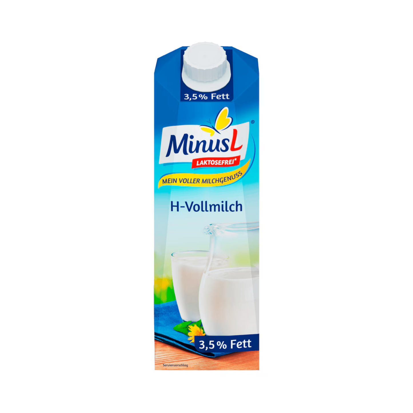 MinusL Haltbare Vollmilch 3,5% 1l