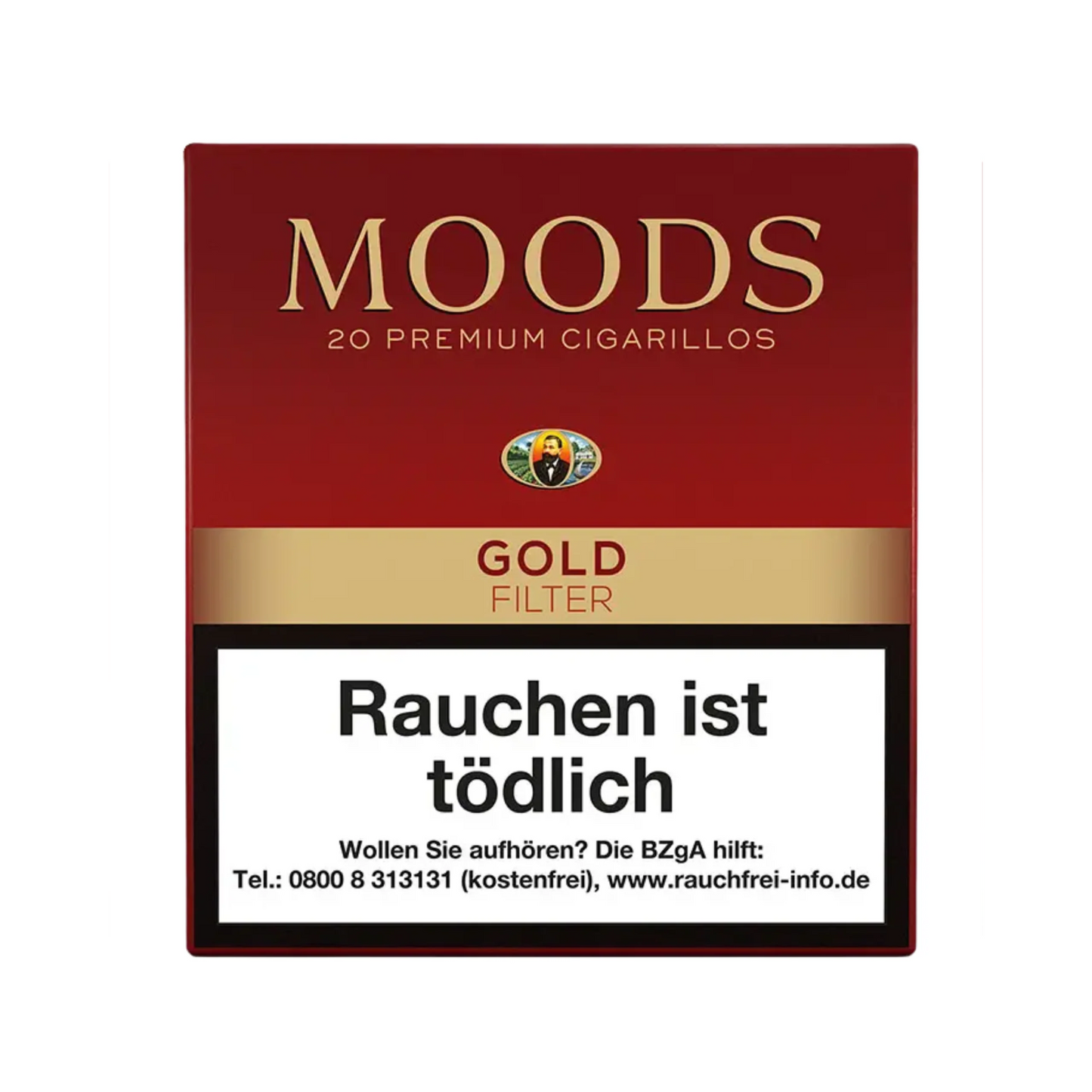 Dannemann Moods Gold Filter 20ST 8,50