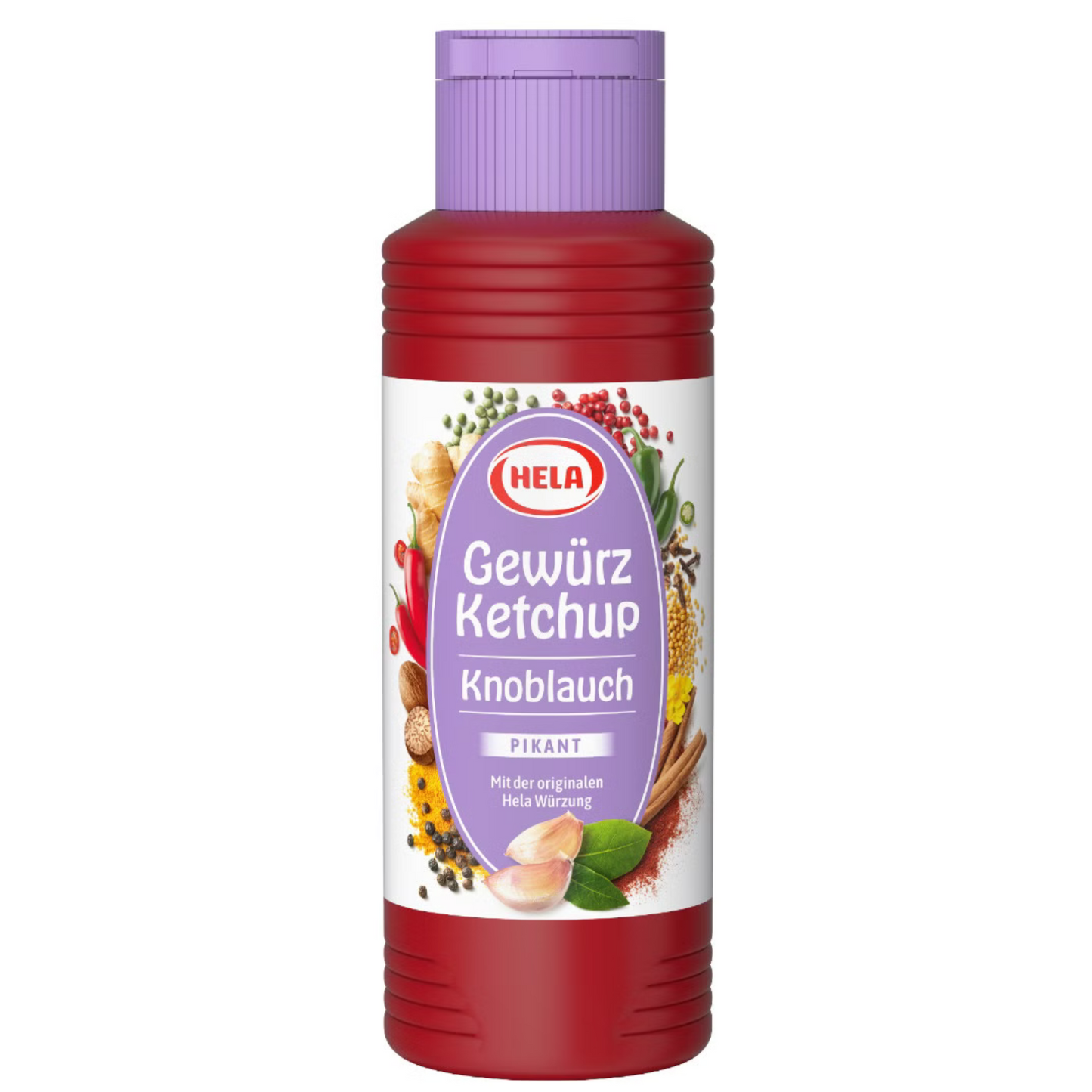 Hela Gewürz Ketchup Knoblauch pikant 300ml