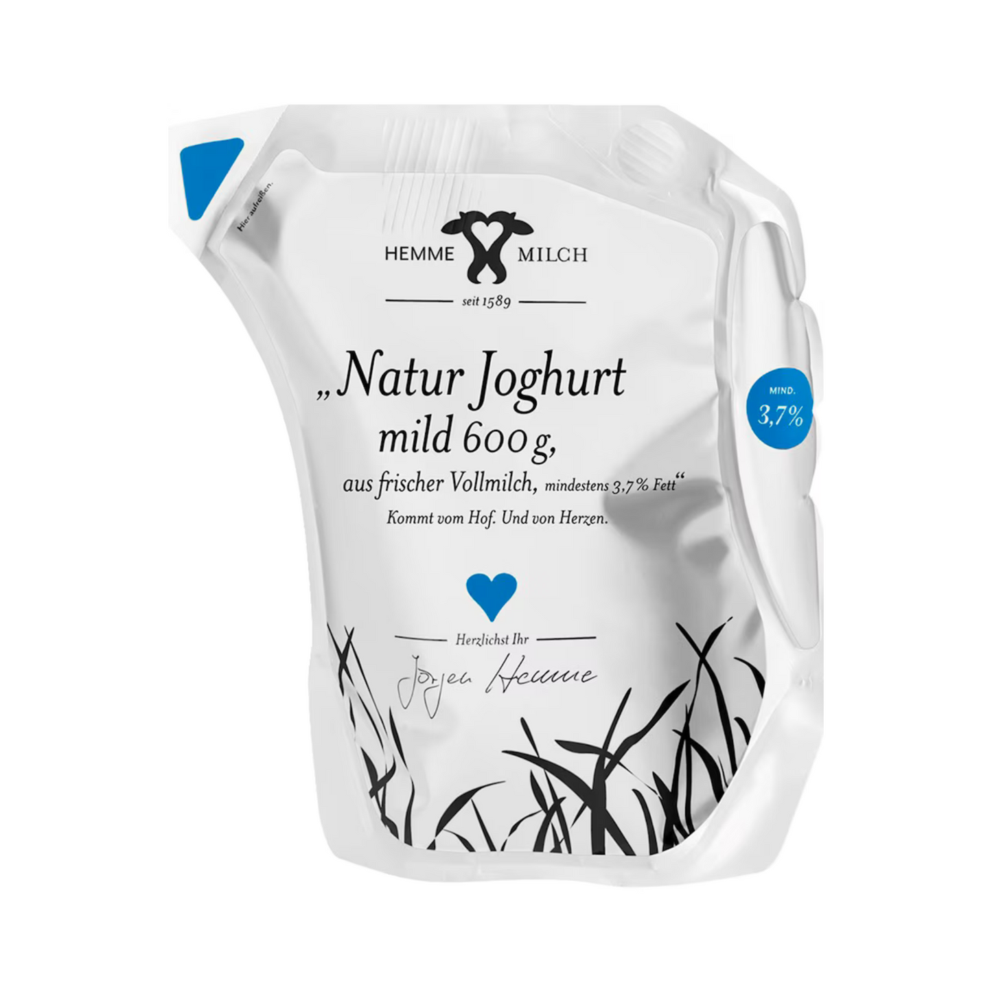 Hemme Joghurt natur 600g