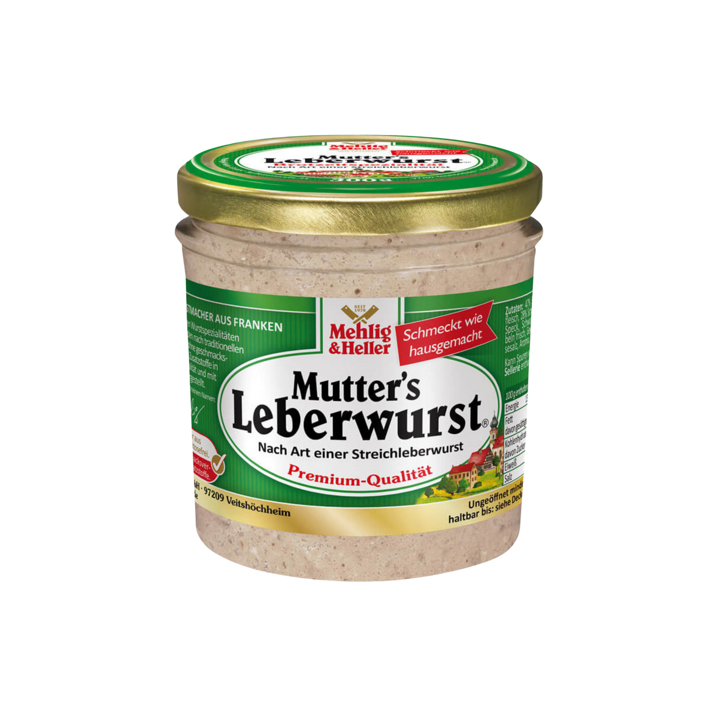 Mehlig&Heller Mutter's Leberwurst 200g