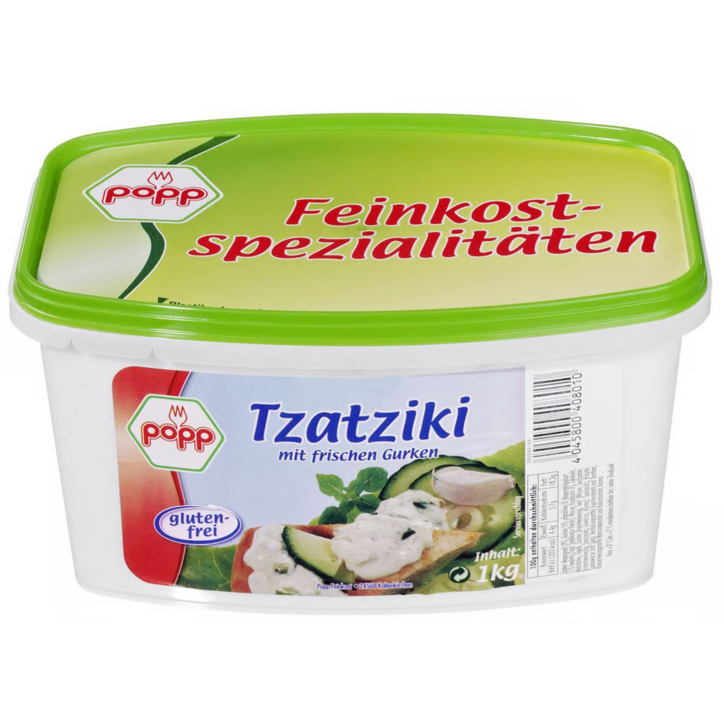 Popp Tzatziki Dose 1kg