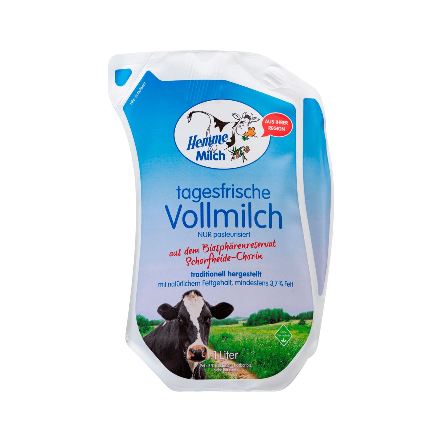 Hemme Vollmilch mind.3,7% 1l
