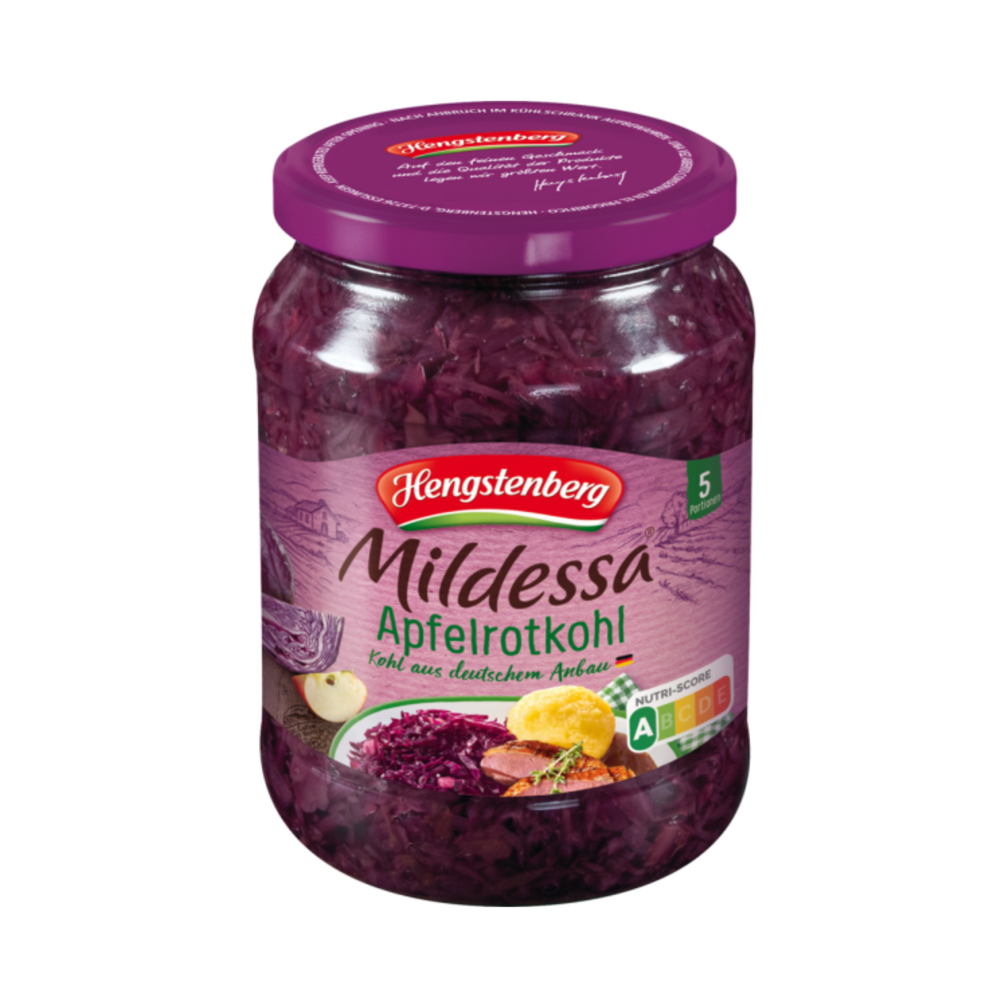 Mildessa Apfelrotkohl 680g