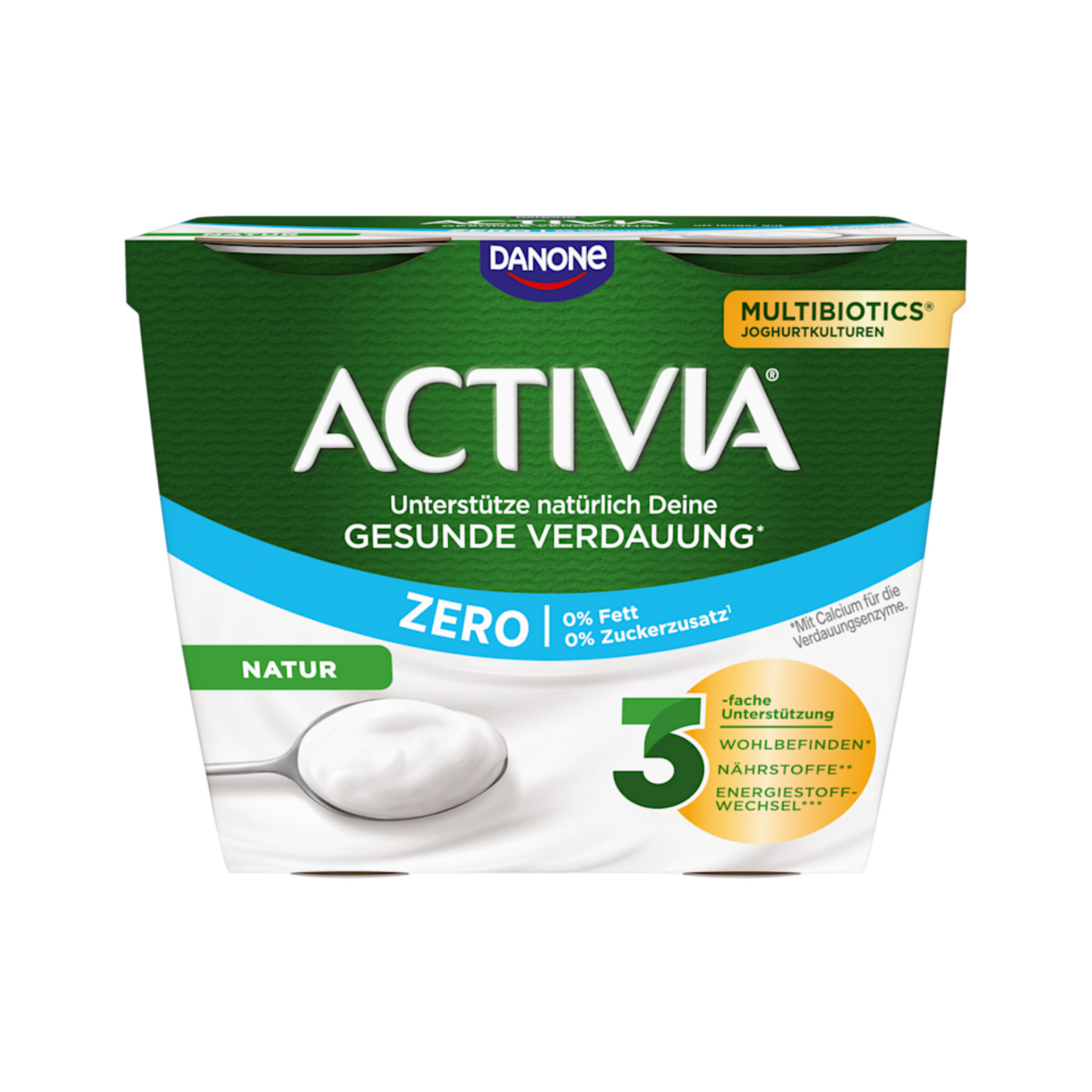 Activia Natur Zero 4x115g
