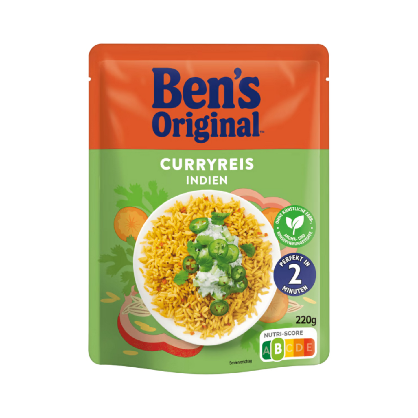 Bens Original Express Curryreis 220g