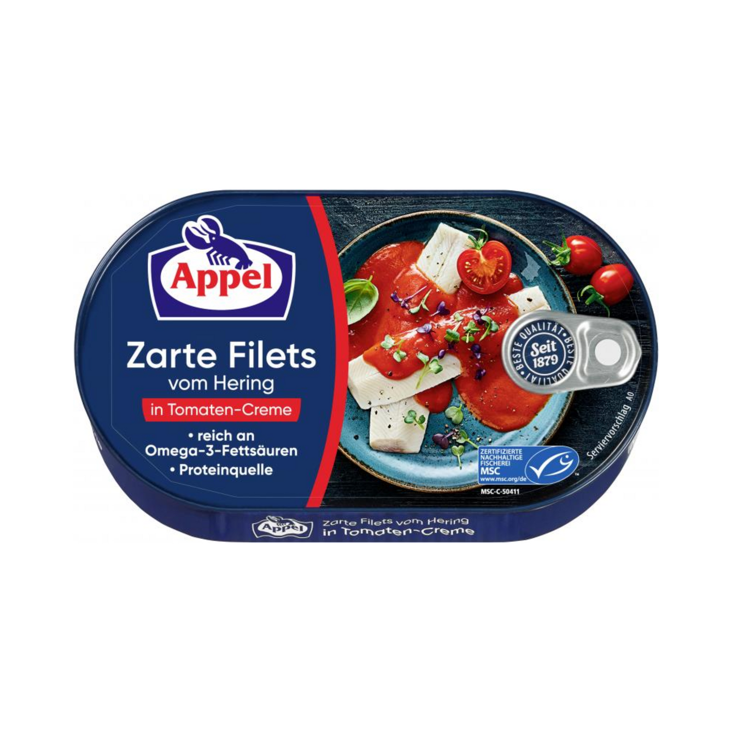 MSC Appel Heringsfilets Tomaten-Creme 200g