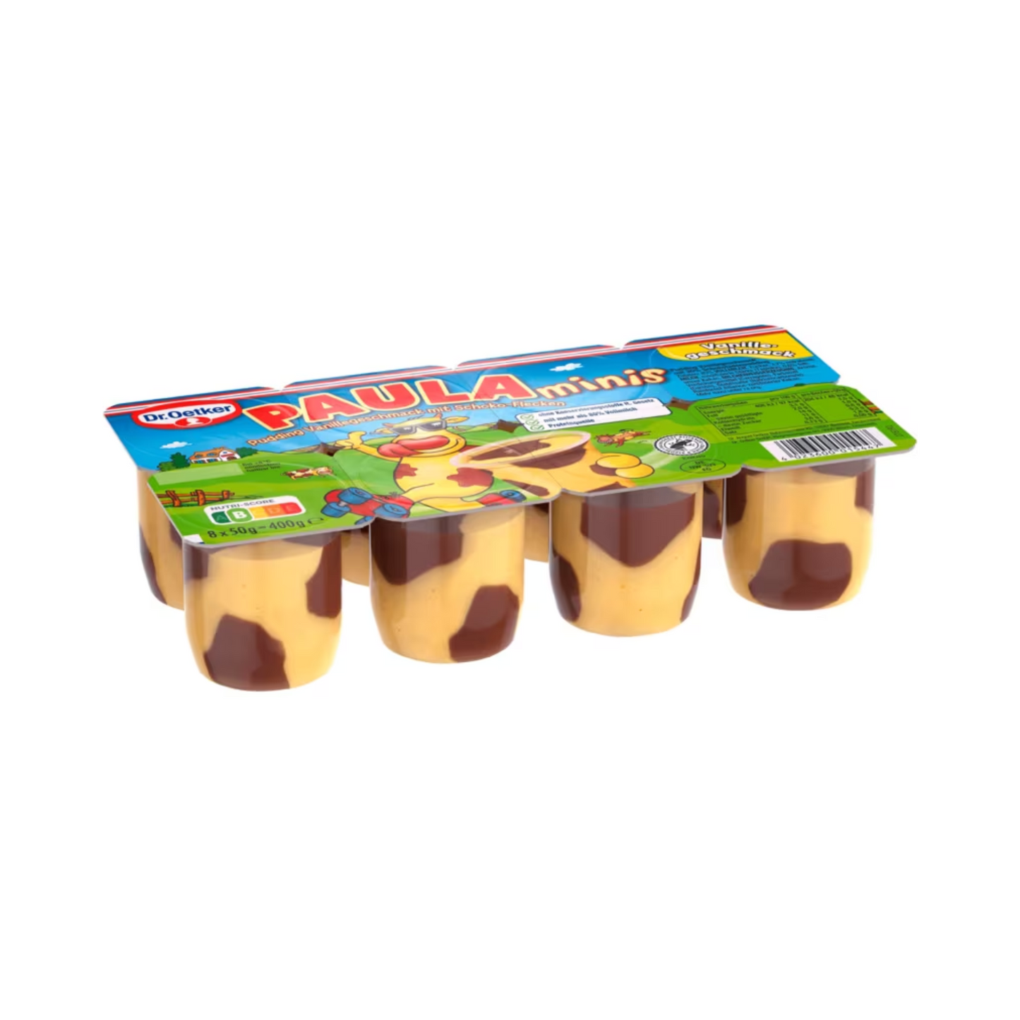 Dr.Oetker Paula Mini Vanille mit Schoko 8x50g