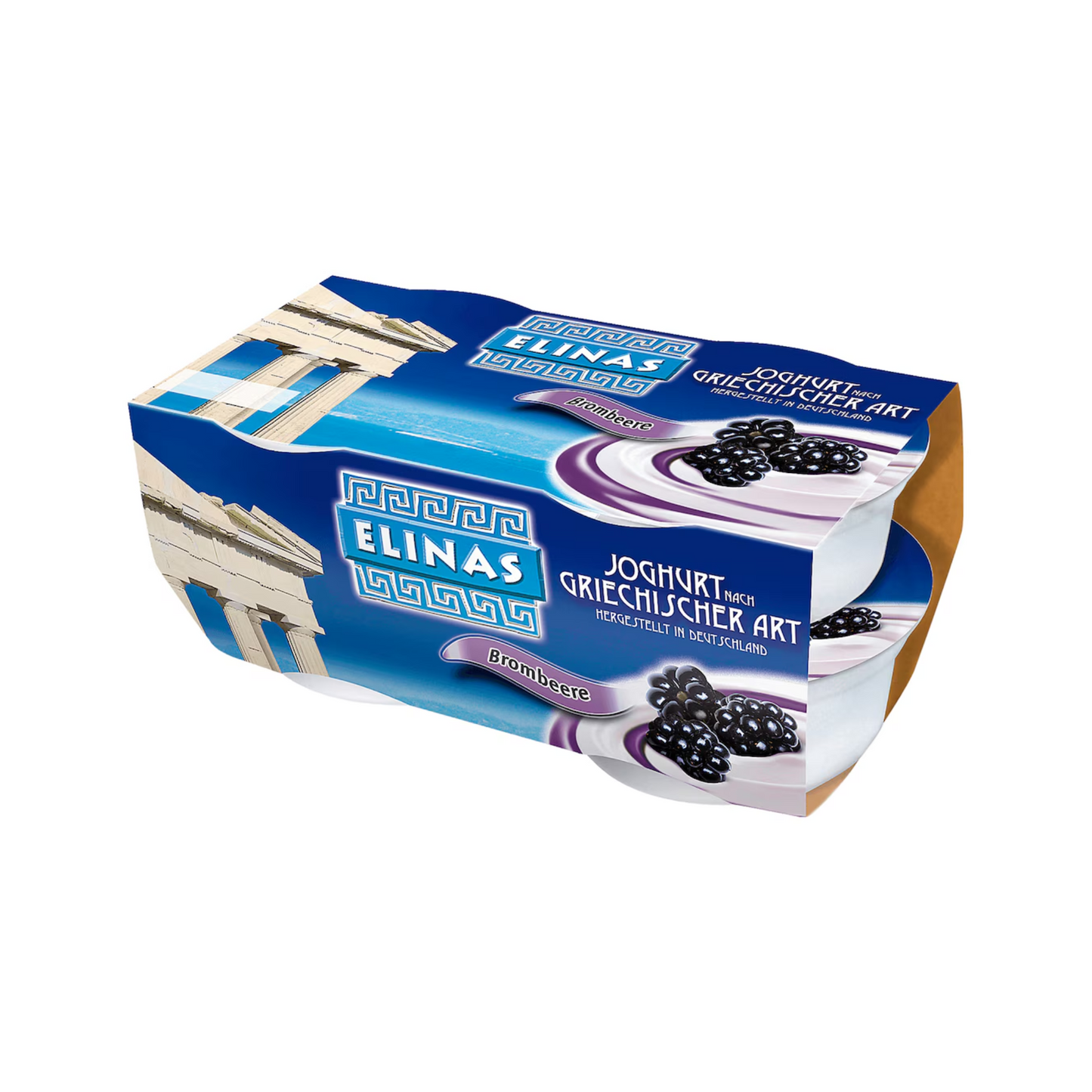 Elinas Griechische Art Joghurt Brombeer 9,4% 4x150g