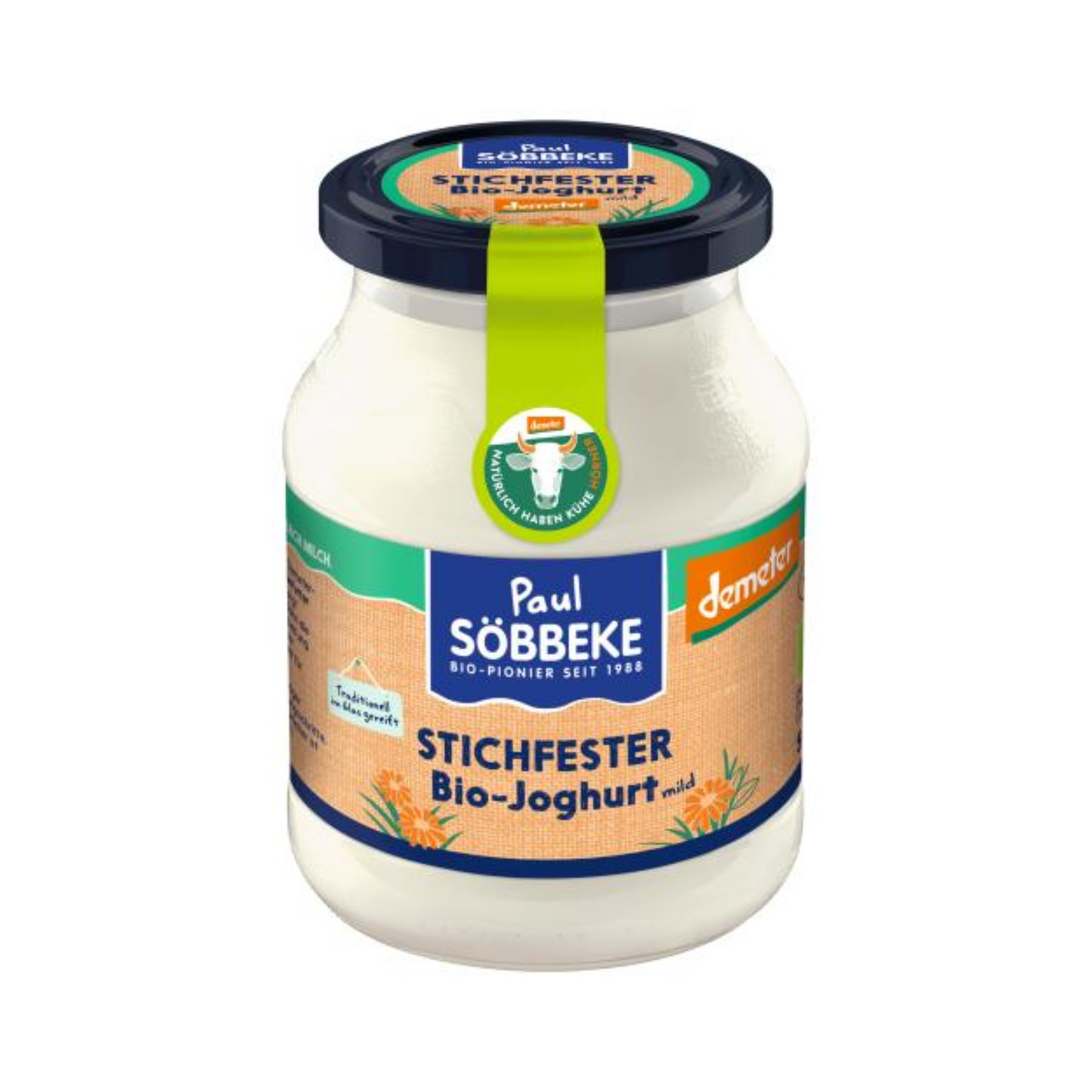 Demeter Söbbeke Joghurt mild stichfest 3,8% 500g MW