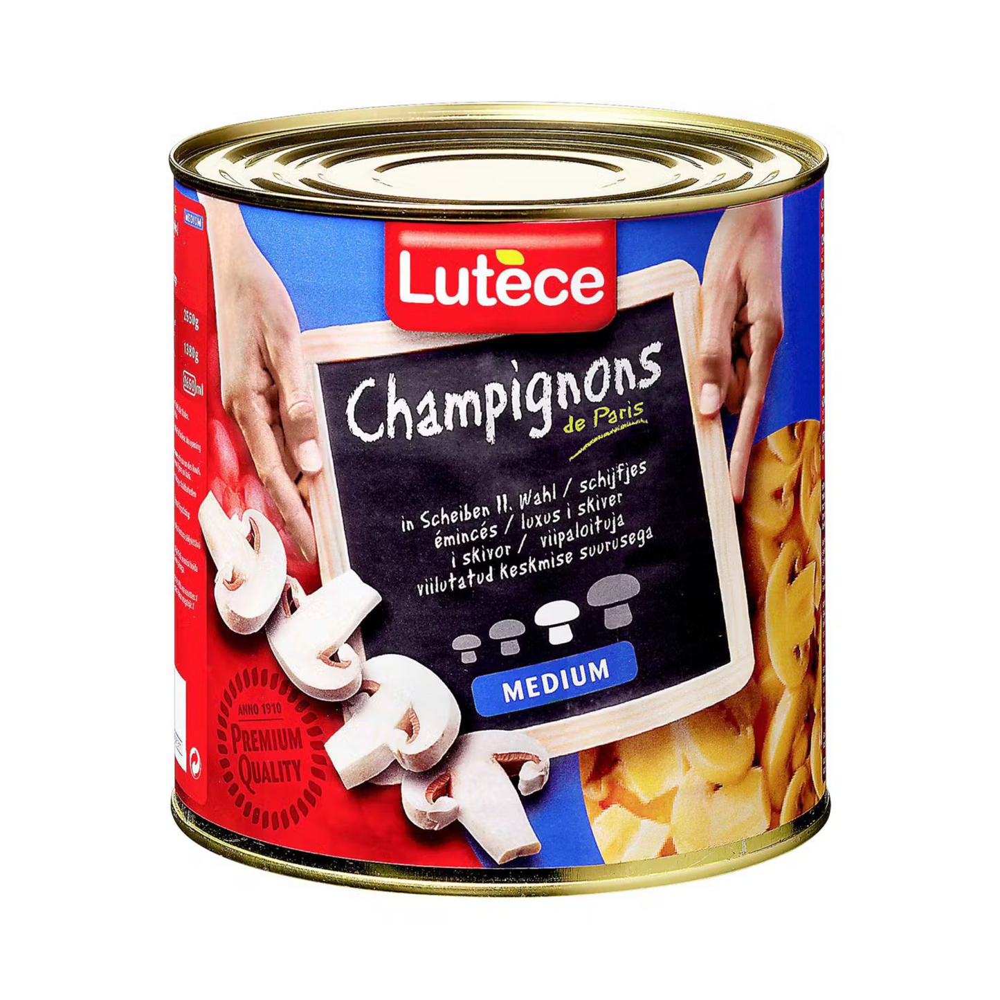 Lutece Champignons 2.Wahl in Scheiben 330g