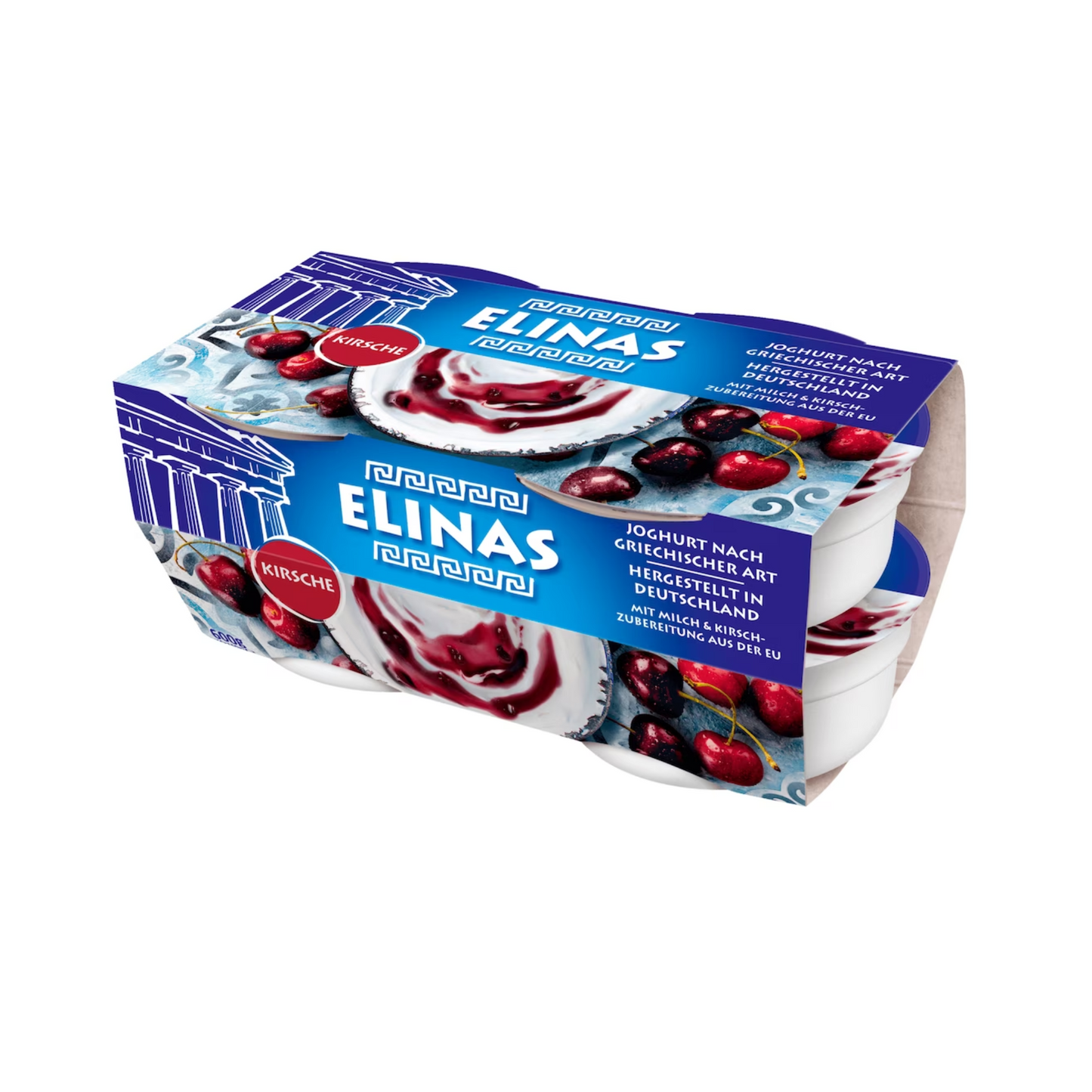 Elinas Joghurt Kirsche 9,4% 4x150g