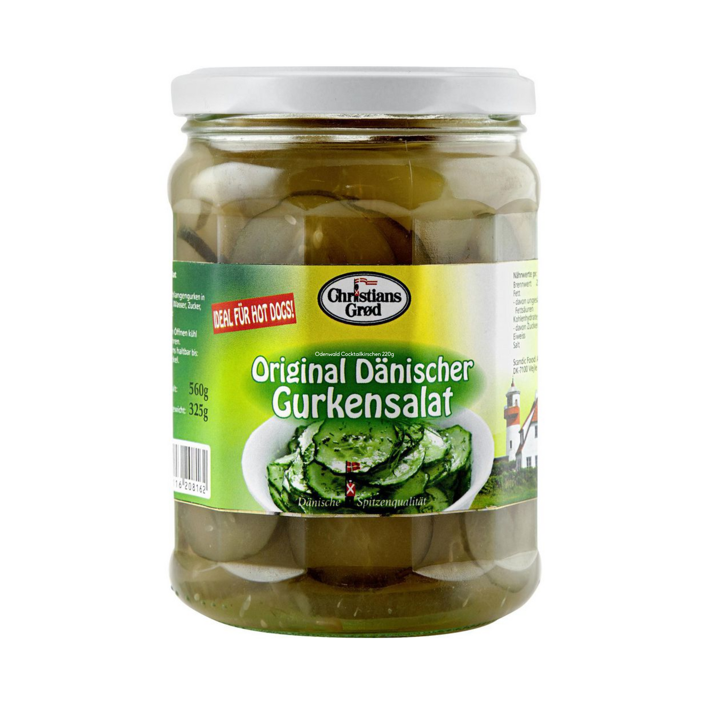 Christians Grod Dänischer Gurkensalat 560g