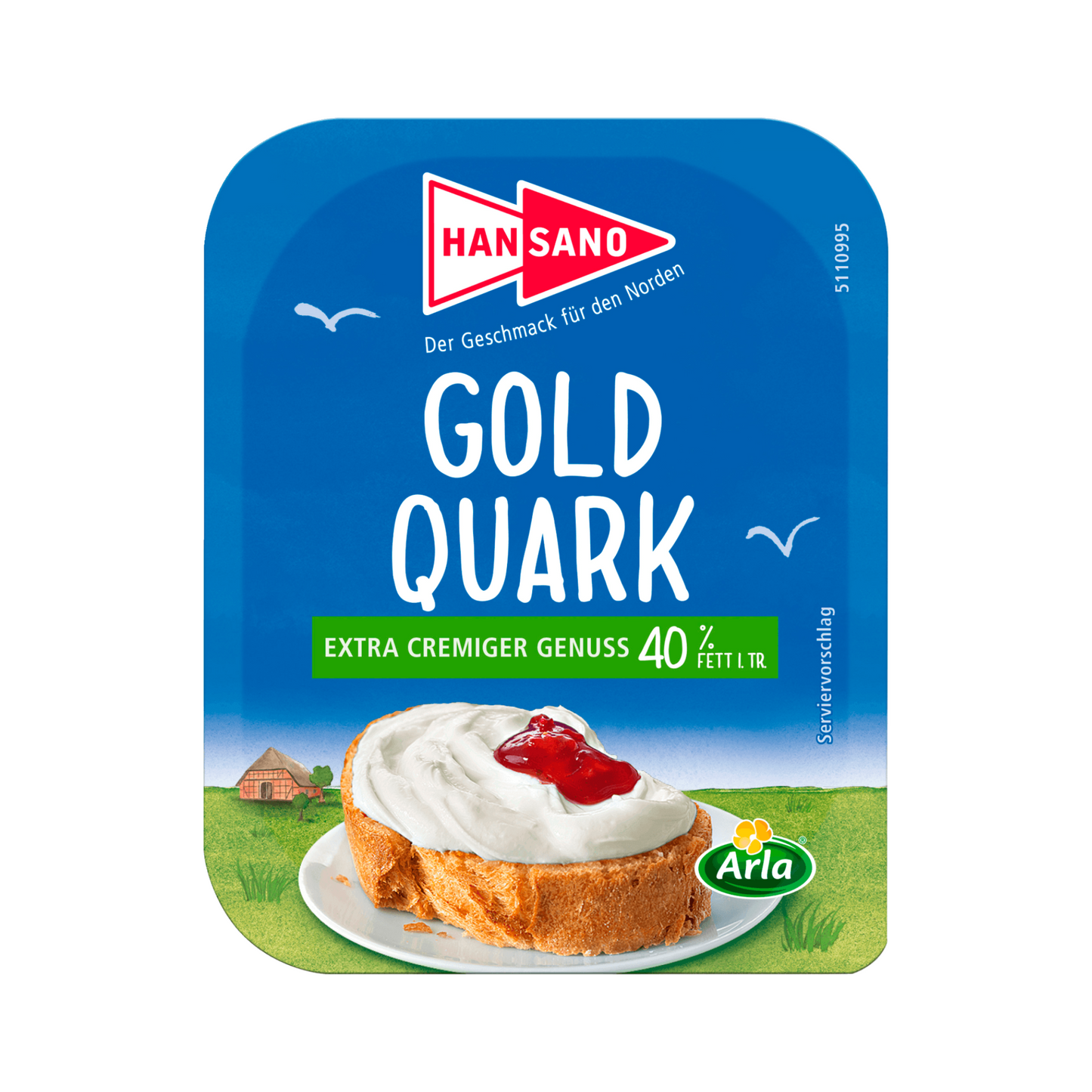 Hansano Gold Quark 40% 250g