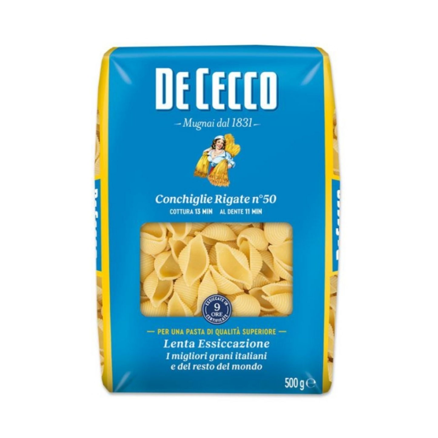 De Cecco Conchiglie Rigate 500g
