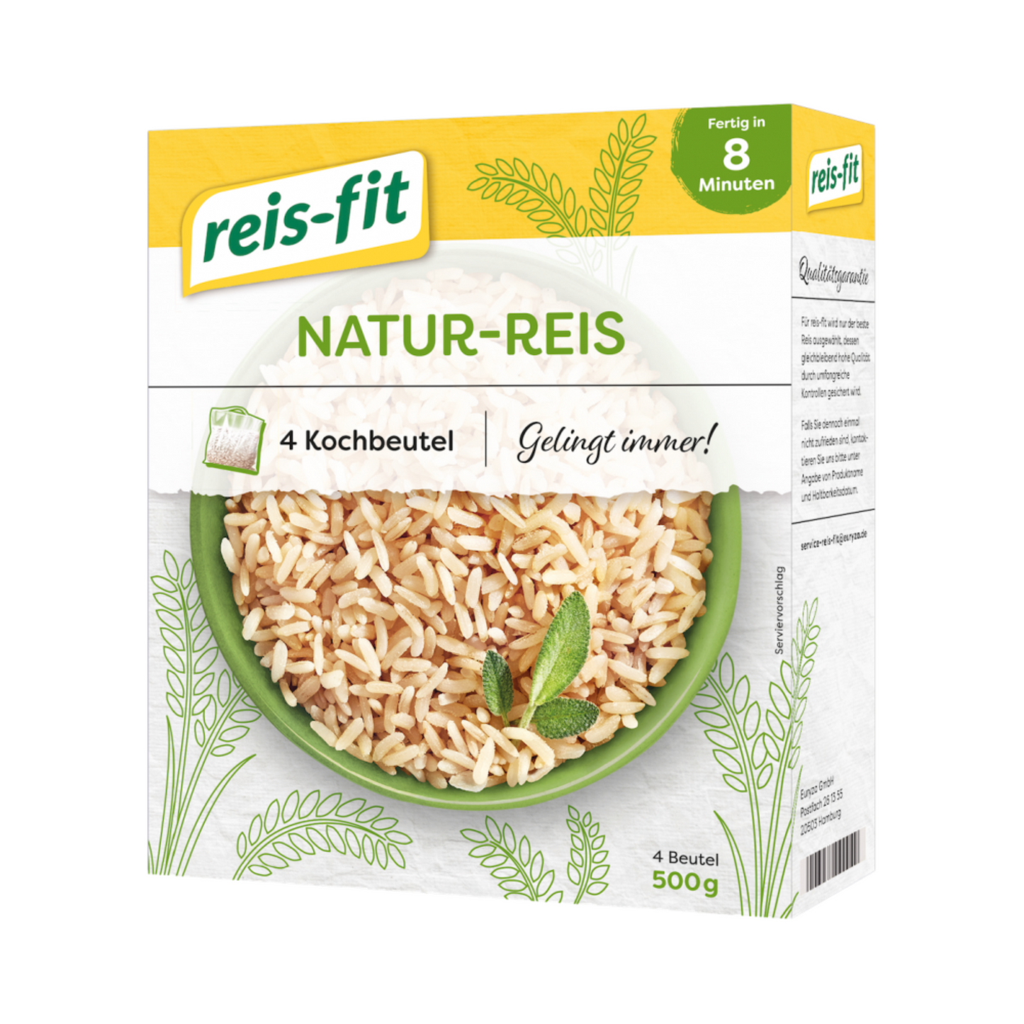 reis-fit 8-Minuten Naturreis 500g