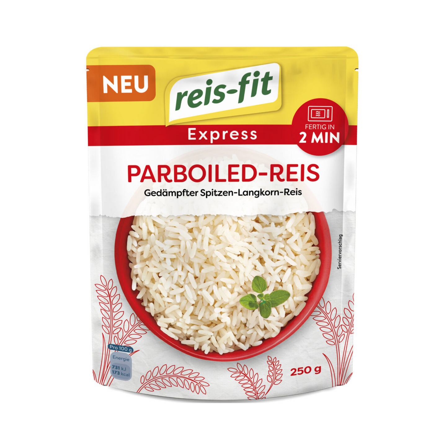 Reis-Fit Express Langkorn Parboiled 250g