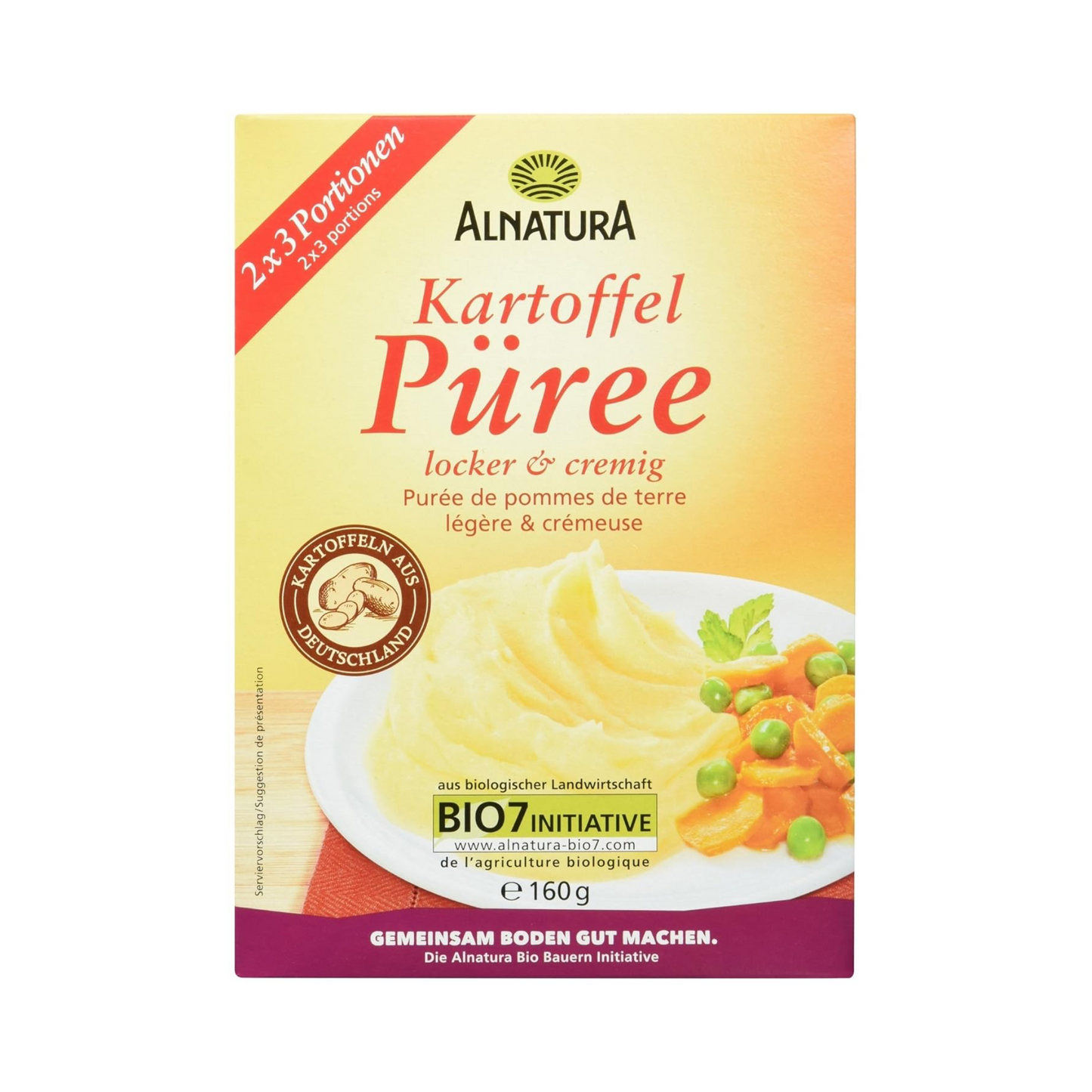 Bio Alnatura Kartoffel Püree für 750ml 160g