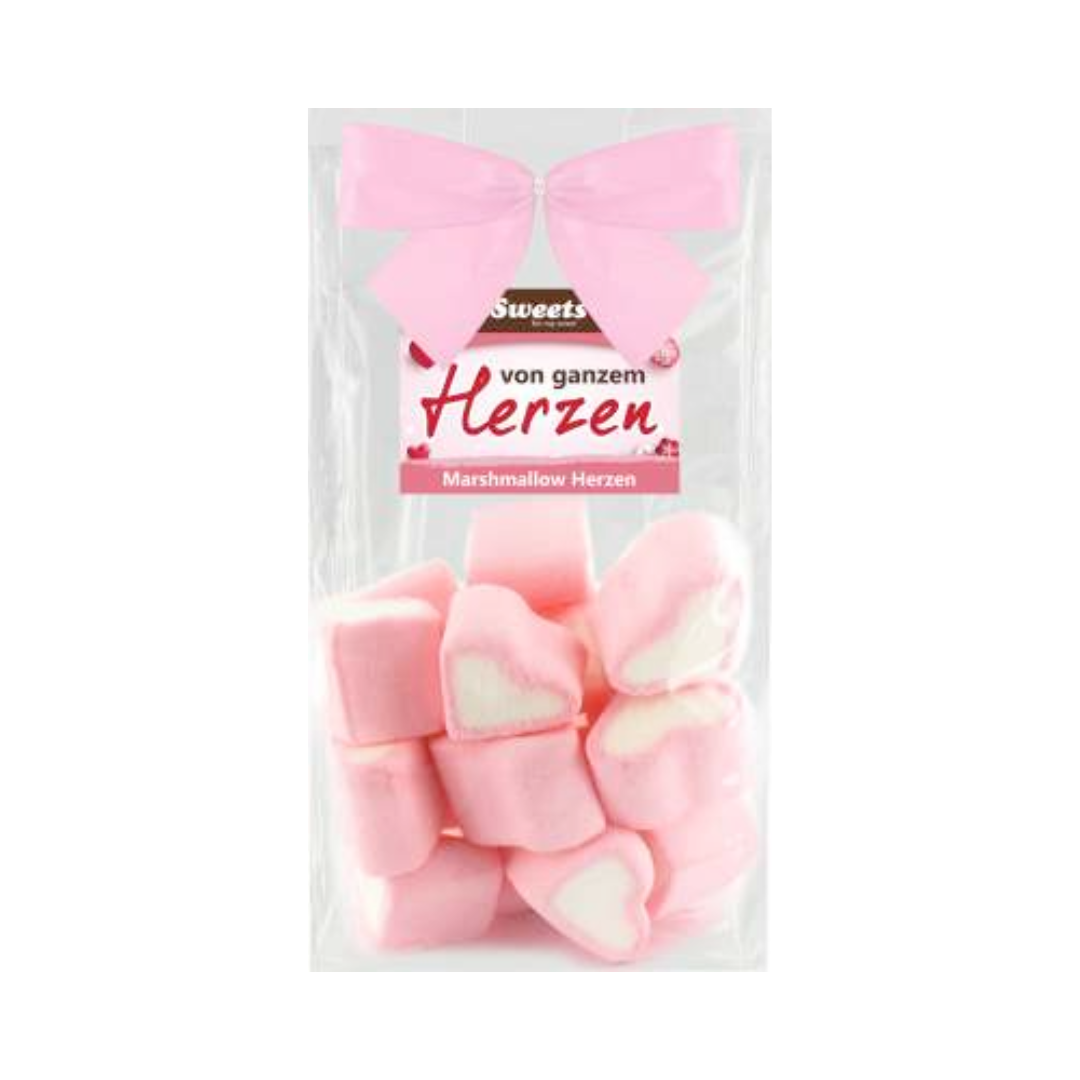 Odenwälder Marzipan Marshmallow Herzen 80g