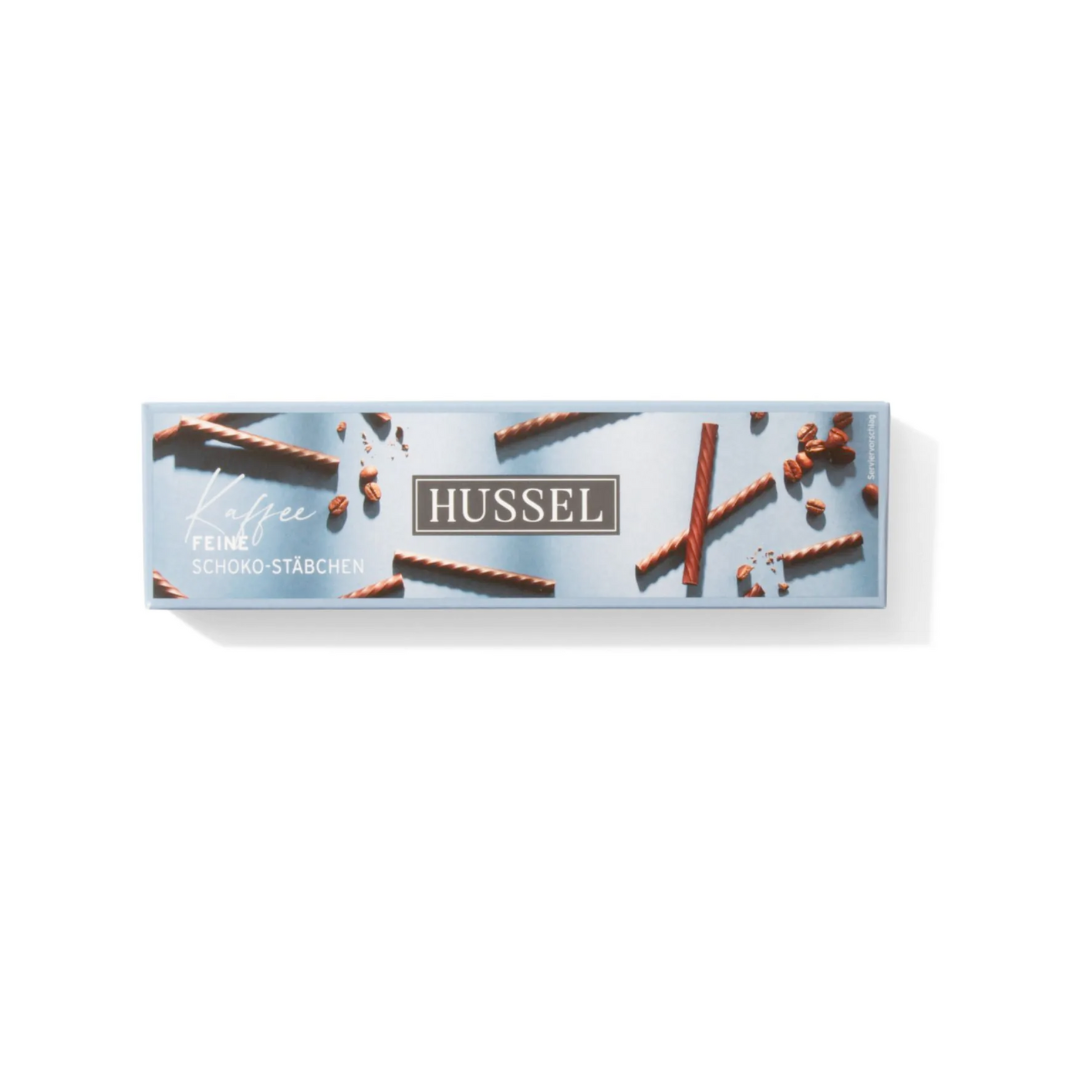 Hussel Feine Schoko-Stäbchen Kaffee 75g