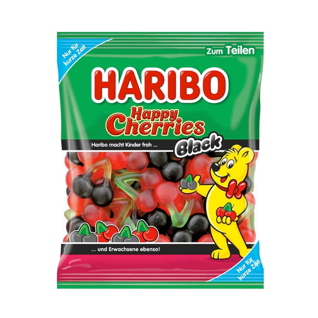 Haribo Happy Cherries Black 175g