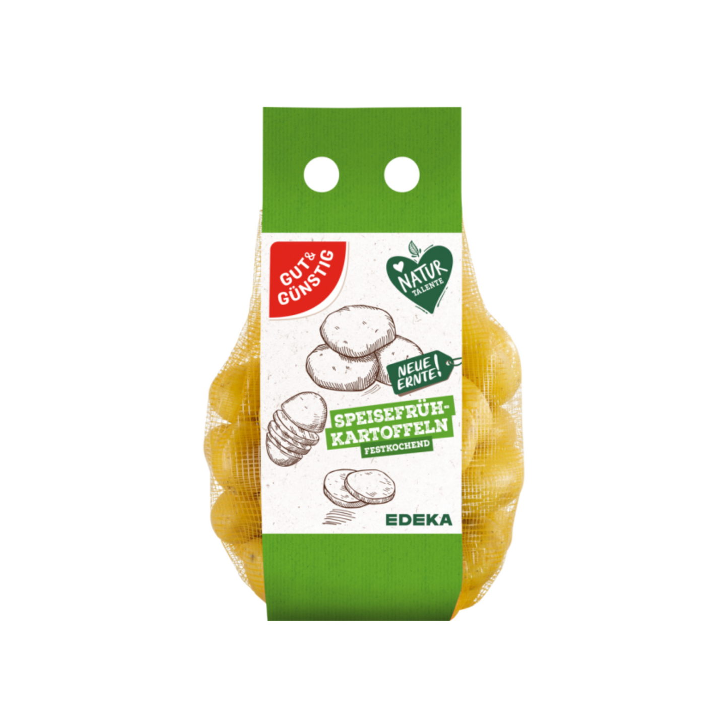 GUT&GÜNSTIG Kartoffeln festkochend 2,5 Kg