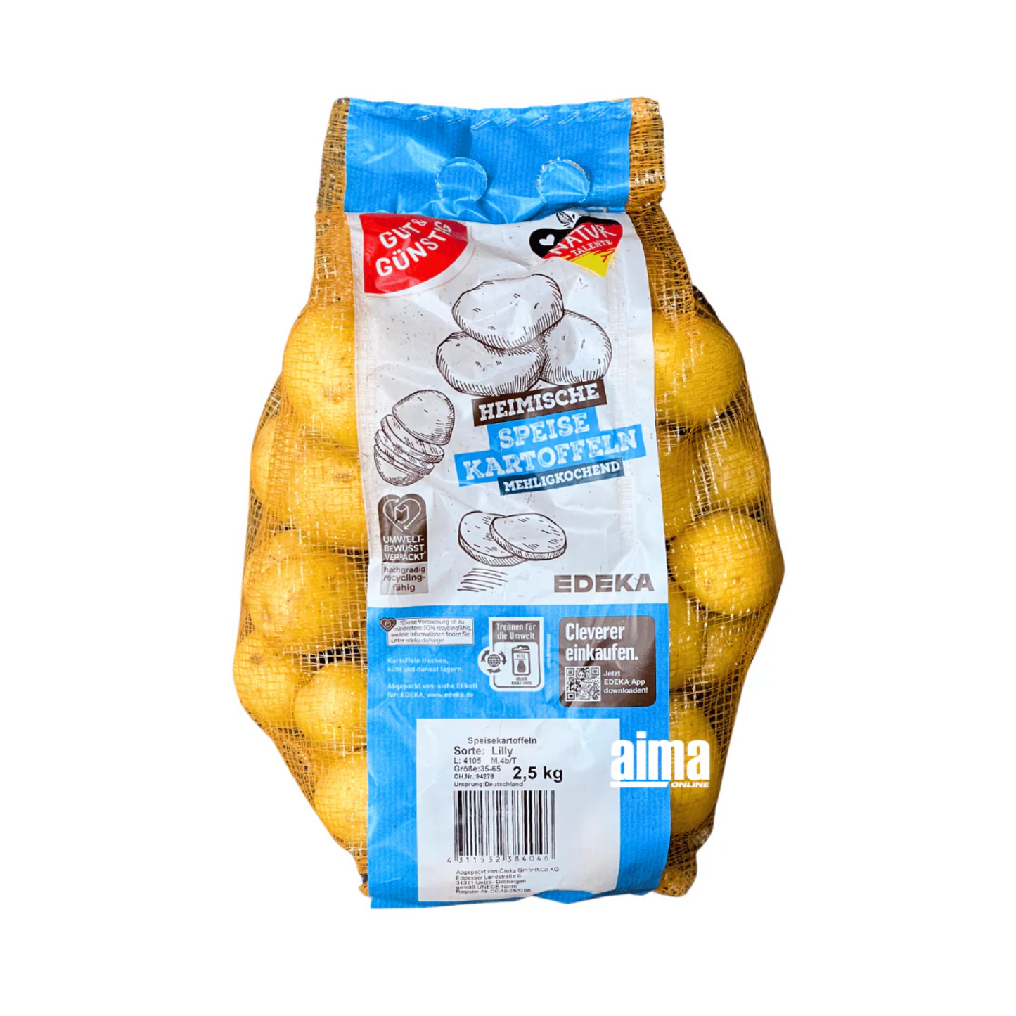 GUT&GÜNSTIG Kartoffeln Mehligkochend 2,5 Kg